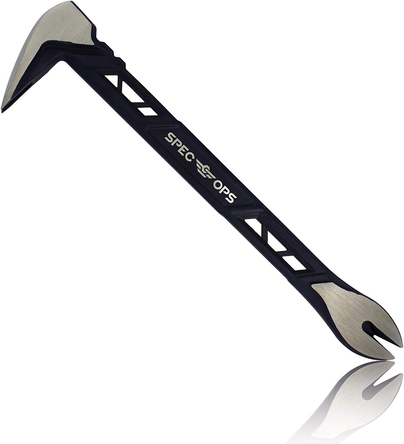 Spec Ops Tools 10" Nail Puller Cats Paw Pry Bar, High-Carbon Steel, 3% Donated to Veterans, - Image 2