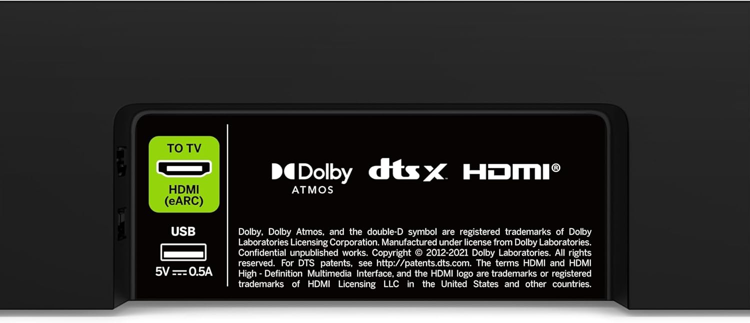 VIZIO 5.1 Soundbar SE, Wireless Subwoofer, Surround Sound w/Dolby Atmos, DTS:X, Bluetooth Speaker - SV510X-0806 (New, 2024 Model) - Image 19