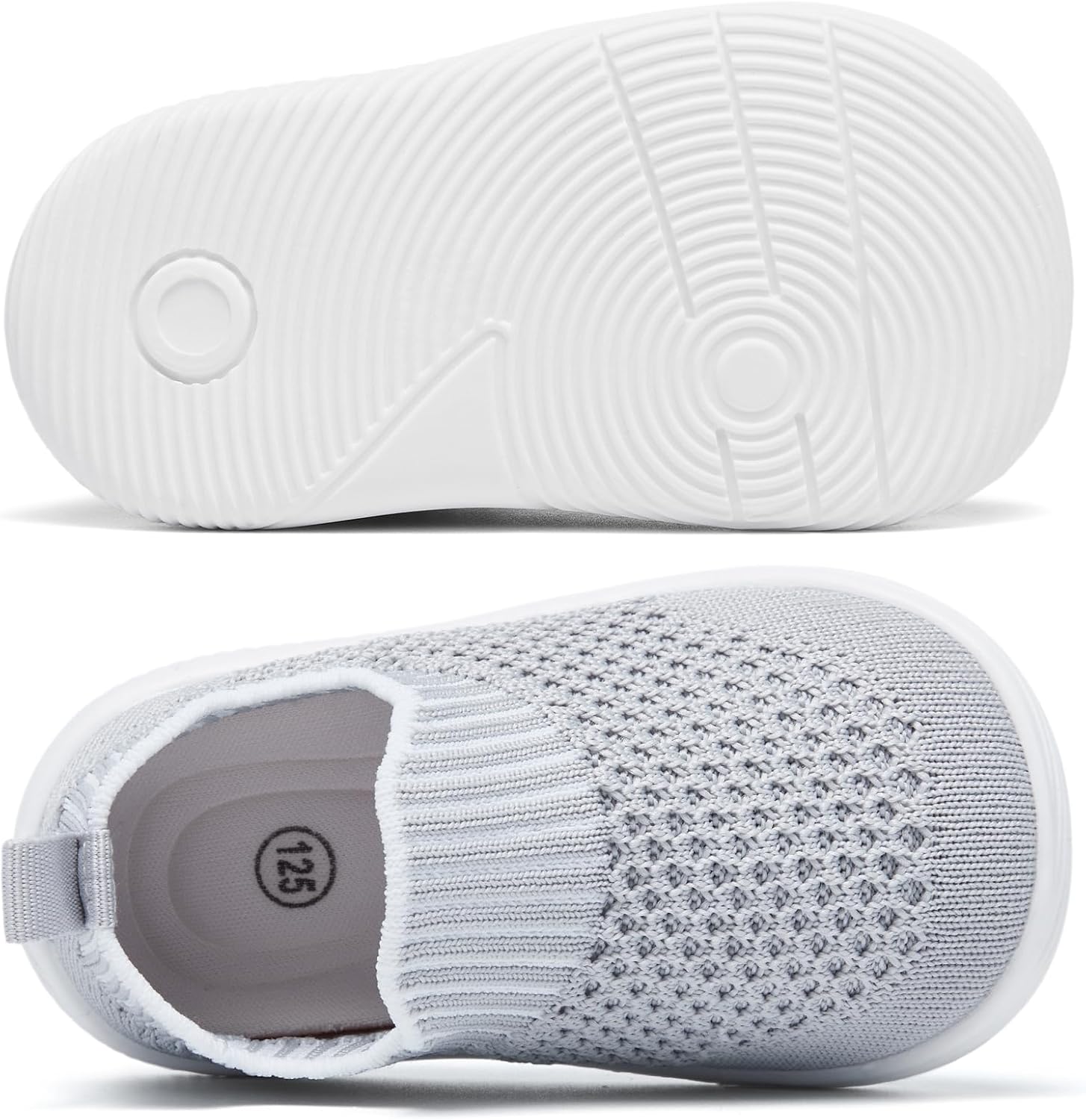 MORENDL Baby Shoes Toddler Walking Sock Shoes Non-Slip Breathable Boys & Girls Sneakers Infant Tennis Shoes - Image 5