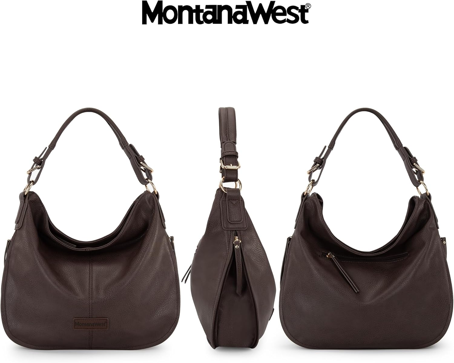 Montana West Hobo Bags for Women Shoulder Purses and Handbags - Image 3