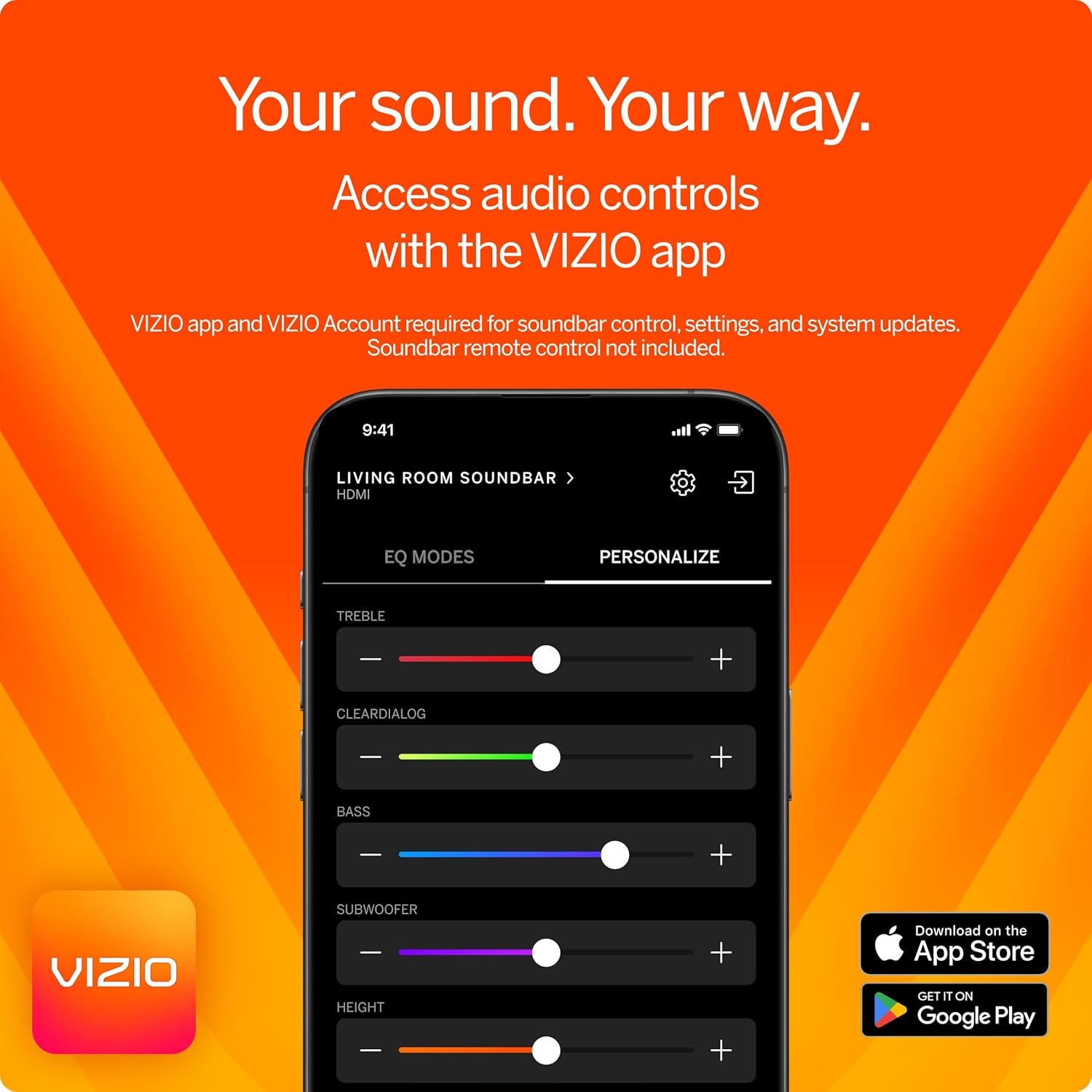 VIZIO 5.1 Soundbar SE, Wireless Subwoofer, Surround Sound w/Dolby Atmos, DTS:X, Bluetooth Speaker - SV510X-0806 (New, 2024 Model) - Image 8
