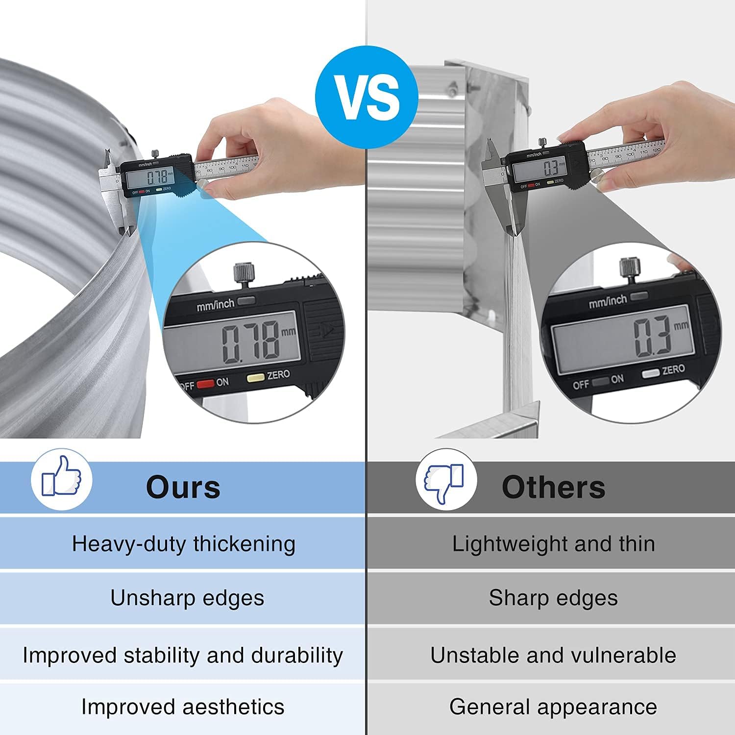 Land Guard Galvanized Raised Garden Bed Kit, Galvanized Planter Garden Boxes Outdoor, Oval Large Metal for Vegetables………… - Image 6