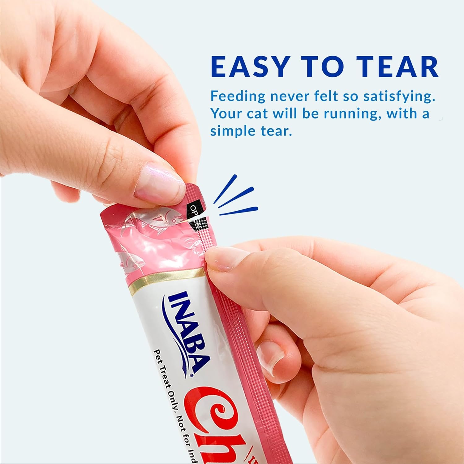 INABA Churu Cat Treats, Lickable, Squeezable Creamy Purée with Vitamin E, 0.5 Ounces per Tube, 120 Tubes Total, Chicken Variety - Image 6