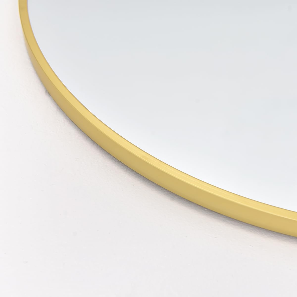 Arched Full Length Mirror - 18"58" Floor & Wall Mounted Mirror for Bedroom & Living Room, Gold - Image 6