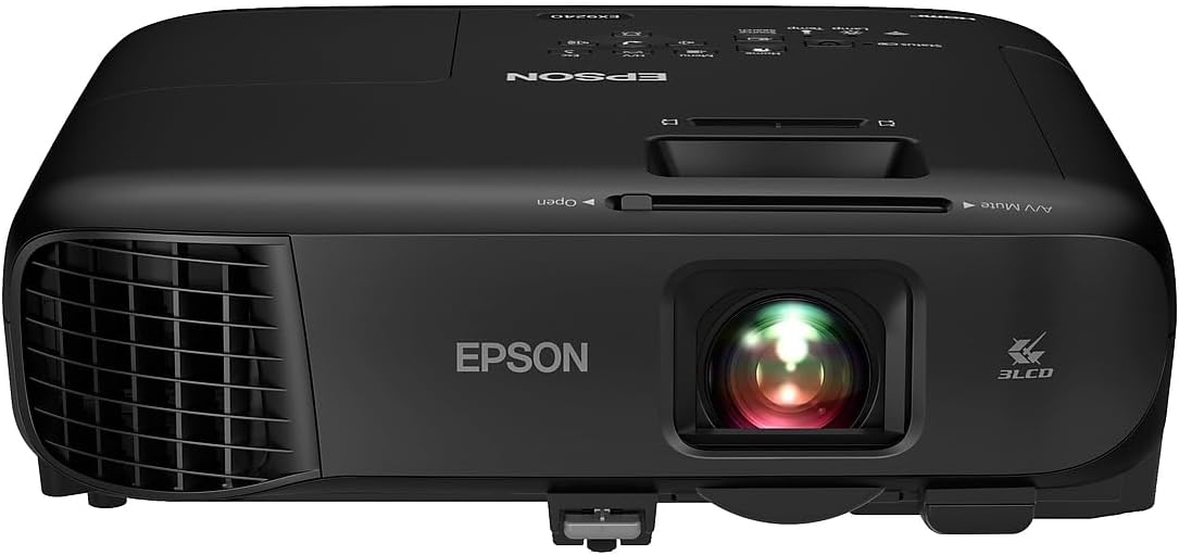 Epson Pro EX9240 3-Chip 3LCD Full HD 1080p Wireless Projector, 4,000 Lumens Color Brightness, 4,000 Lumens White Brightness, Miracast, 2 HDMI Ports, Built-in Speaker, 16,000:1 Contrast Ratio - Image 2