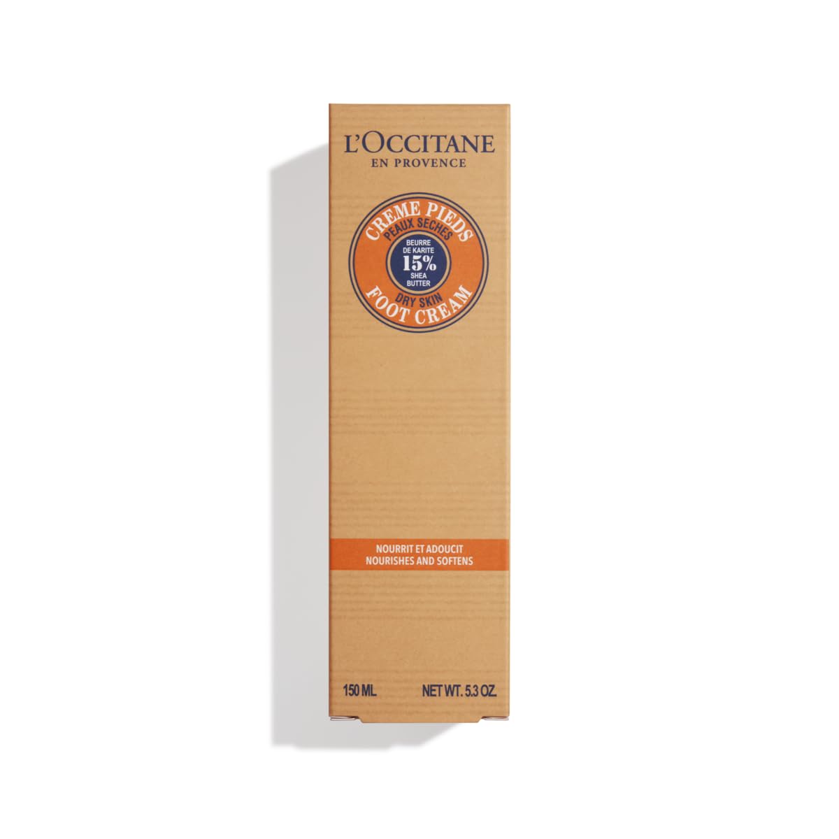 L'Occitane 15% Shea Butter Foot Cream Enriched with Lavender & Arnica 5.30 fl oz - Image 3
