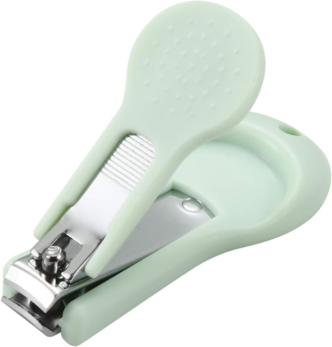 PandaEar Baby Nail Manicure Pedicure Grooming Care Kit (4 Pack)| Clippers Scissors File Tweezers | Newborn Infant Toddler Kids|1 Months Plus (Green) - Image 5