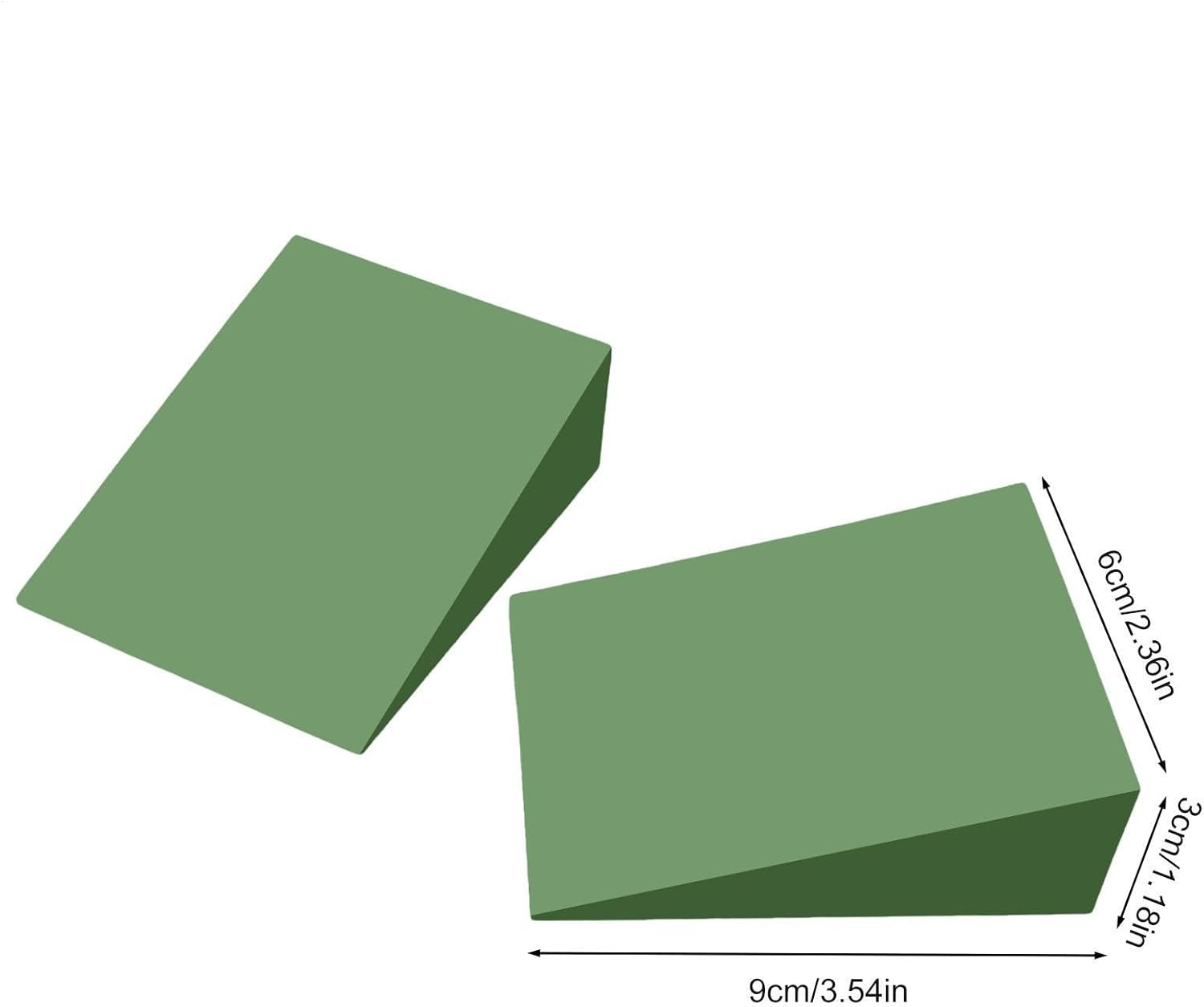 Squat Wedge Block - EVA Yoga Foam Wedge | Supportive Yoga Block | Support Foam Incline Slant Board | Workout Yoga Blocks for Fitness, Pushup, Weightlifting, Foot Stretching - Image 6