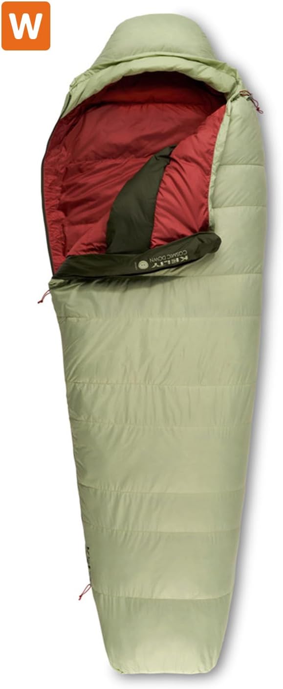 Kelty Cosmic 20 Down Mummy Sleeping Bag for Backpacking, Campers, 550 Fill Power, Recycled Fabrics with PFAS-Free DWR, Designed in Sunny Colorado, USA, 2024 Model - Image 3