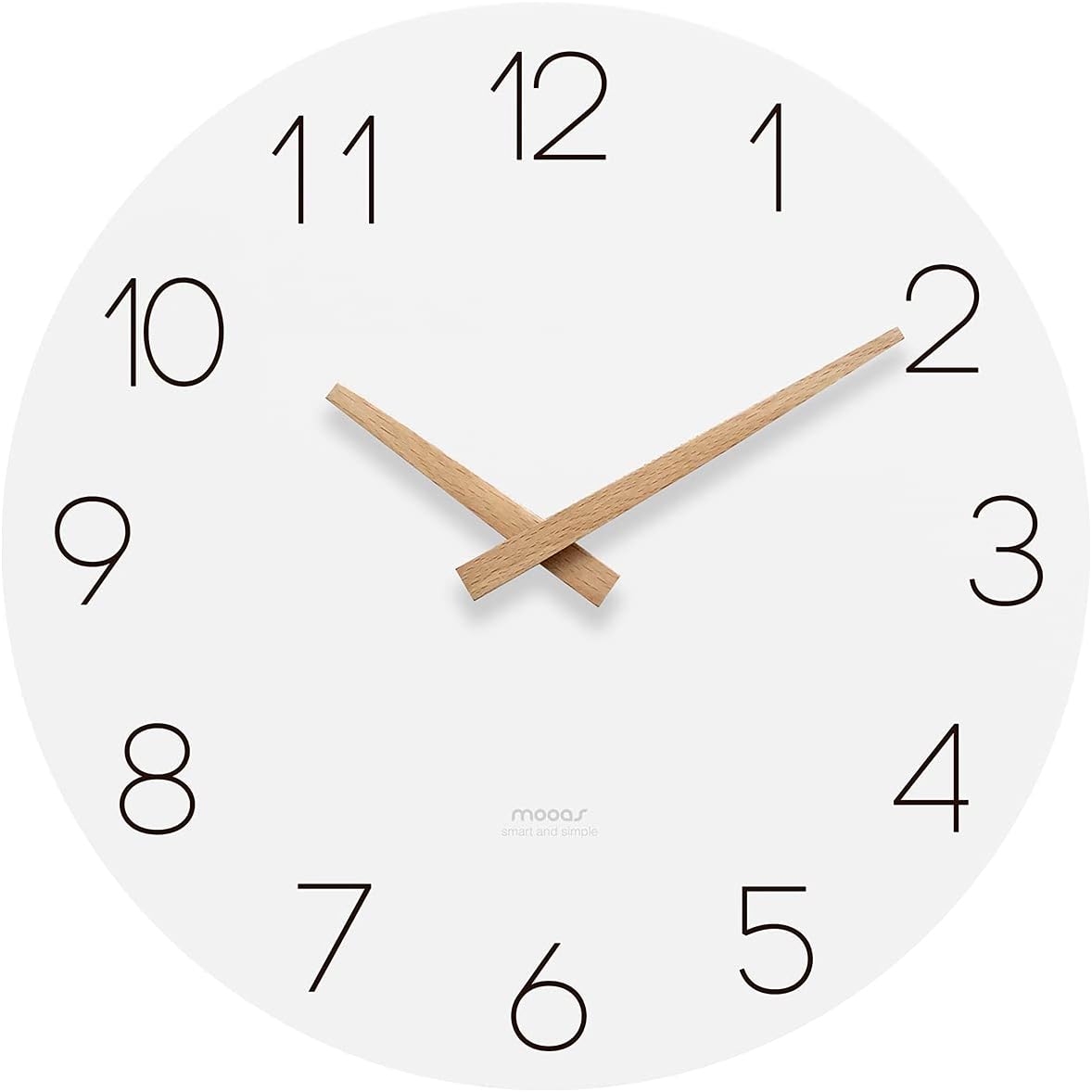 mooas Flatwood Wall Clock - Image 2