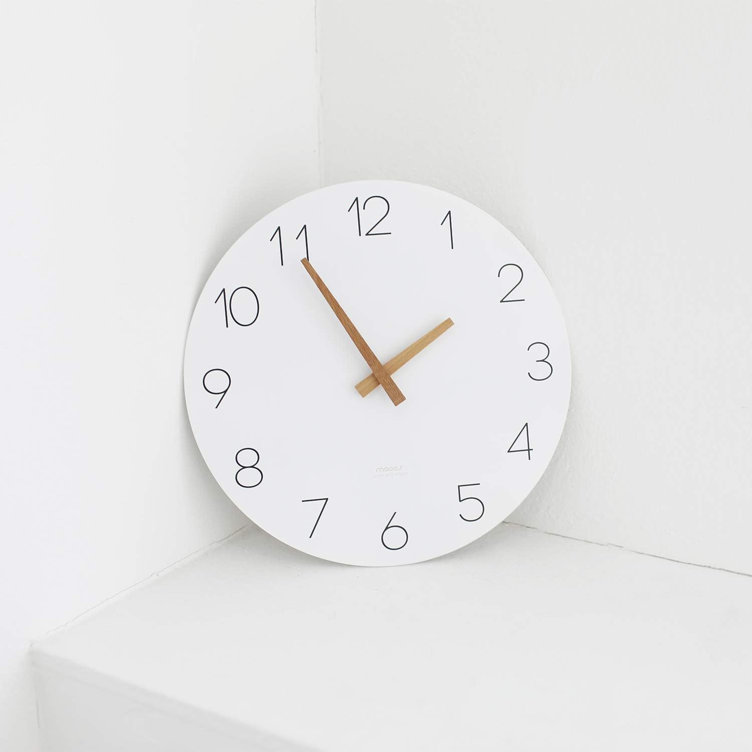 mooas Flatwood Wall Clock - Image 3