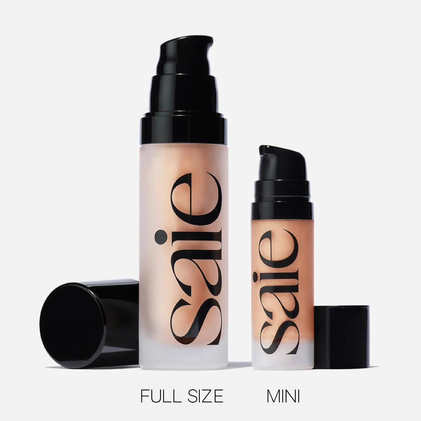 Saie Mini Glowy Super Gel Lightweight Illuminator - Luminizer + Makeup Primer for Glowing Skin - Enriched with Vitamin C + Hydrating Squalane Oil - Sunglow (0.5 oz) - Image 10
