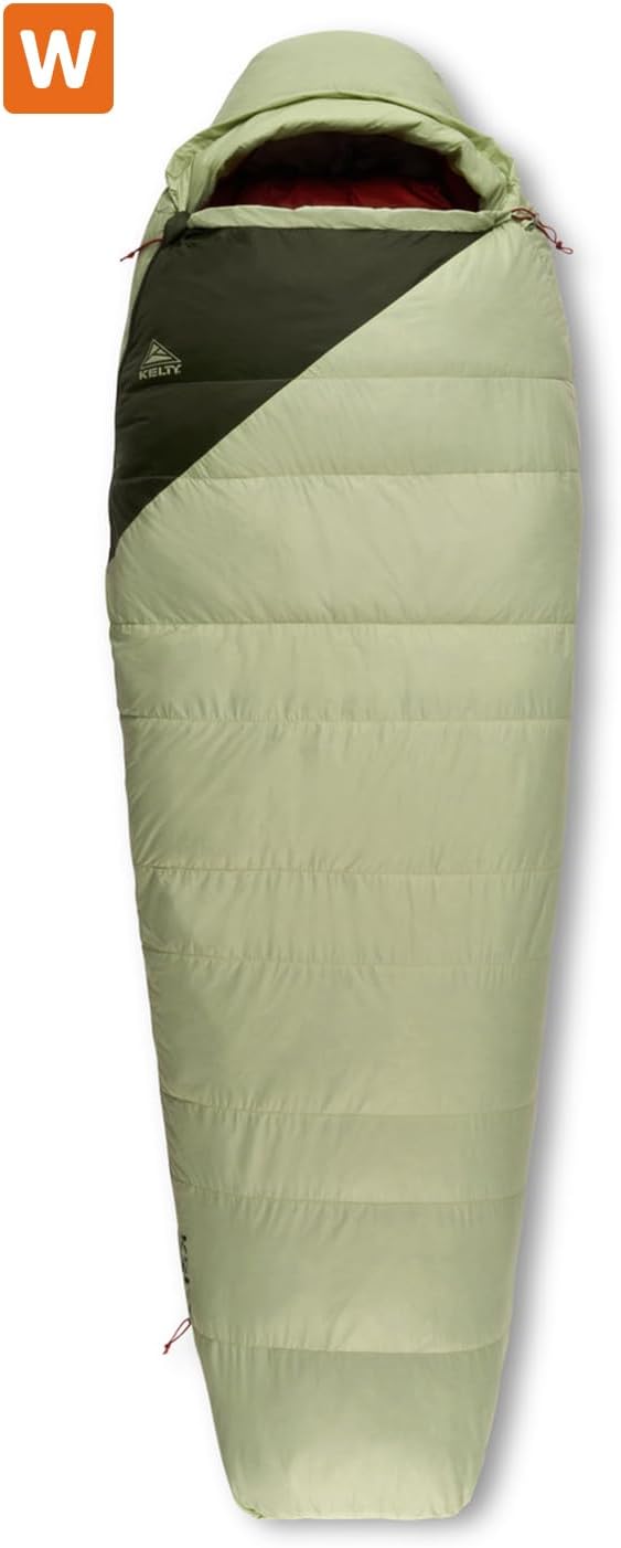 Kelty Cosmic 20 Down Mummy Sleeping Bag for Backpacking, Campers, 550 Fill Power, Recycled Fabrics with PFAS-Free DWR, Designed in Sunny Colorado, USA, 2024 Model - Image 18