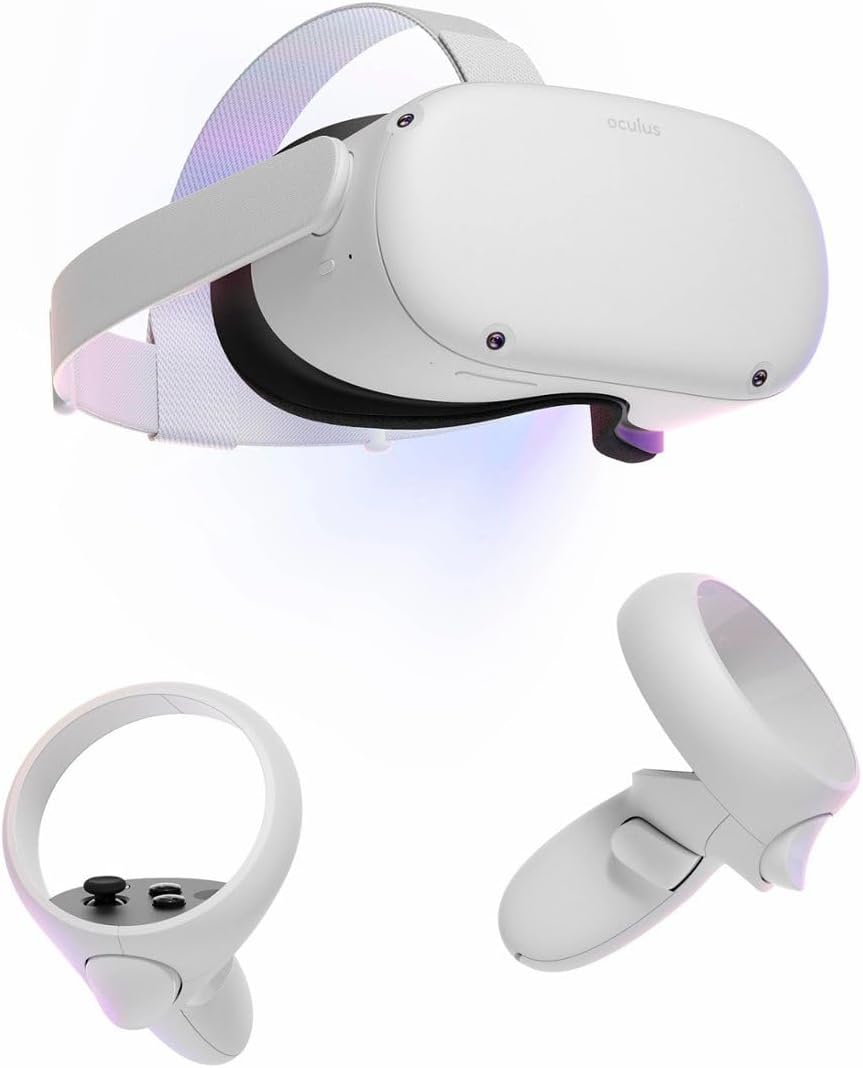 Meta Quest 2 128GB - Advanced All-in-One Virtual Reality Headset (Renewed) - Image 2