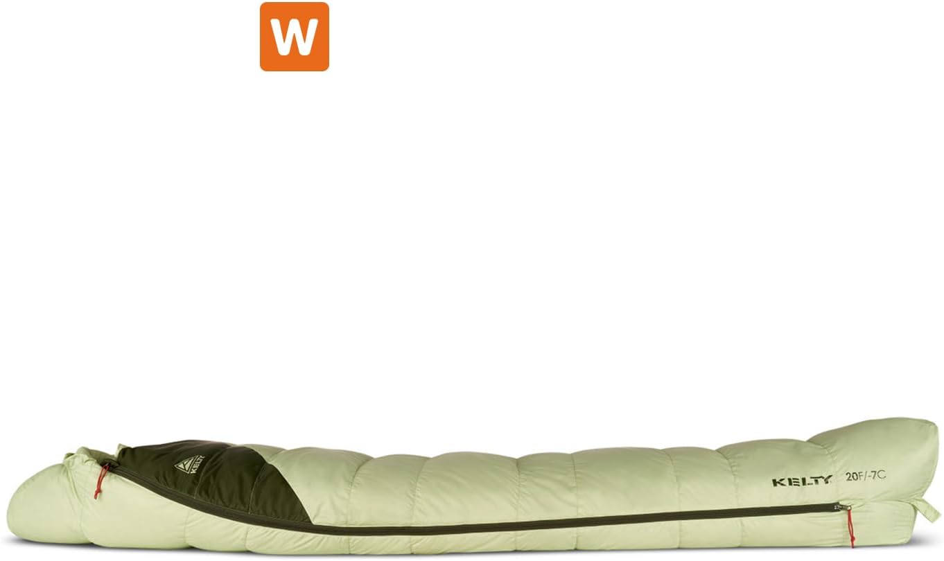 Kelty Cosmic 20 Down Mummy Sleeping Bag for Backpacking, Campers, 550 Fill Power, Recycled Fabrics with PFAS-Free DWR, Designed in Sunny Colorado, USA, 2024 Model - Image 20