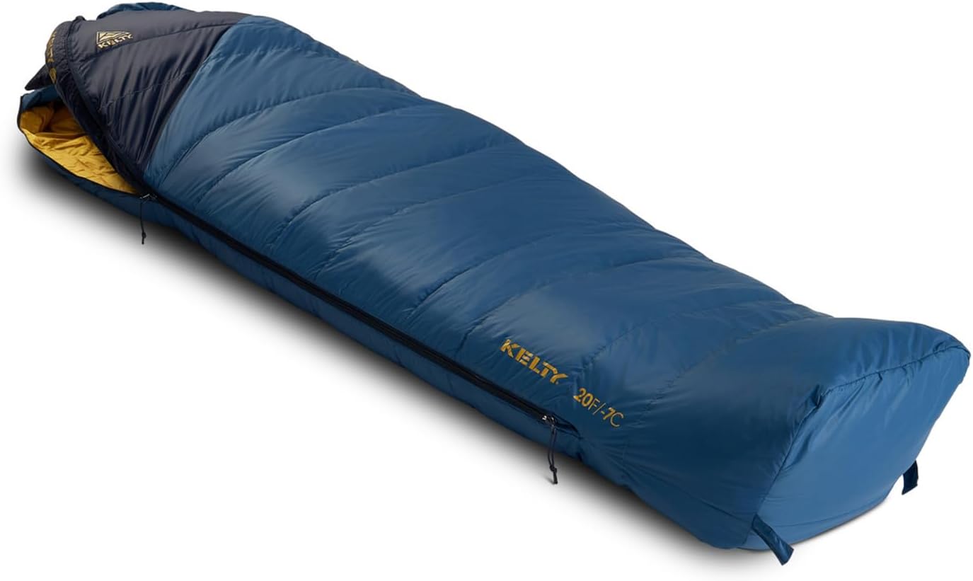 Kelty Cosmic 20 Down Mummy Sleeping Bag for Backpacking, Campers, 550 Fill Power, Recycled Fabrics with PFAS-Free DWR, Designed in Sunny Colorado, USA, 2024 Model - Image 13