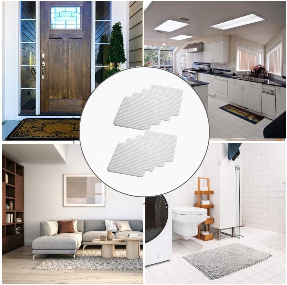 Home Techpro Vacuum Tech Rug Pad Gripper for Hardwood Floors No Damage, New Materials to Non Slip Rug Pads, Under Rug Carpet Tape : Keep Your Rug in Place & Make Corner Flat - Image 7