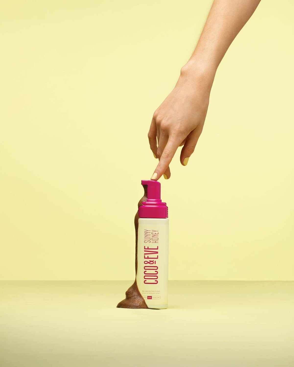 Coco & Eve Sunny Honey Bali Bronzing Self Tanner Mousse - (Medium) All Natural Sunless Tanning Mousse | Instant Self Tanning Lotion with Bronzer and Skin Moisturizer (6.7 fl oz) - Image 4