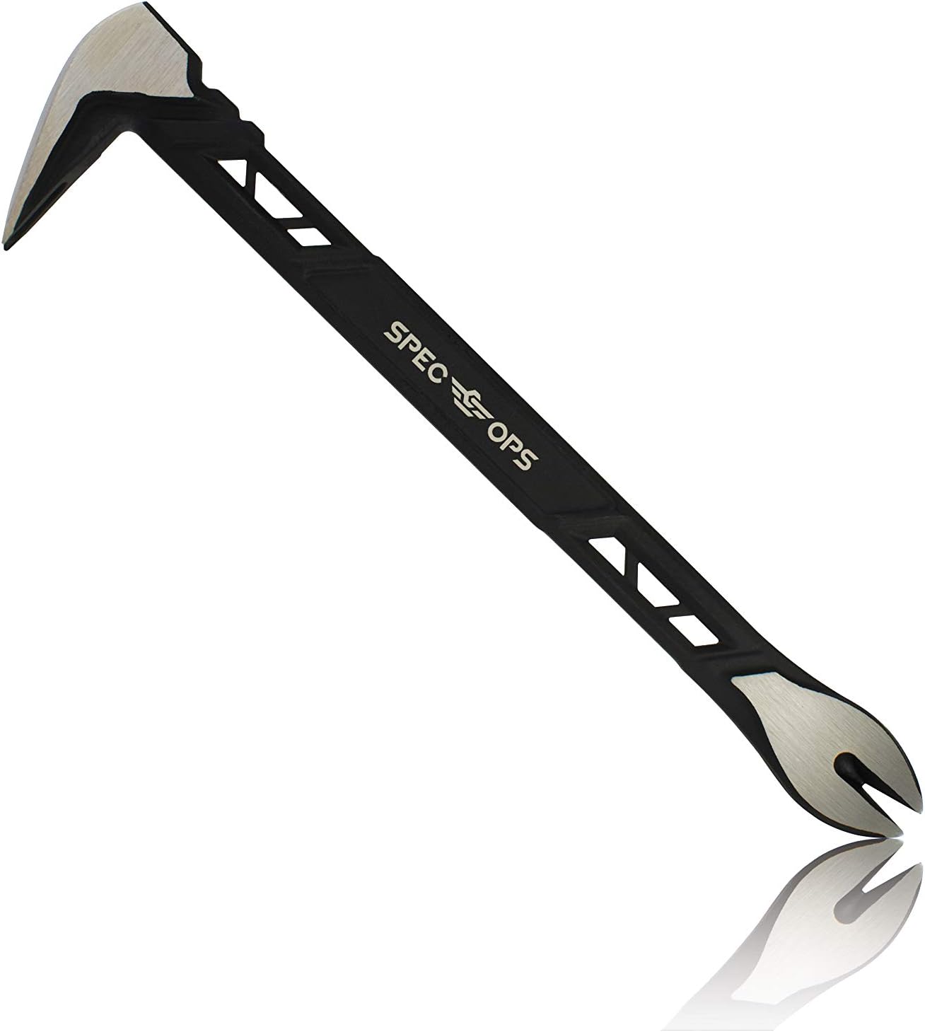 Spec Ops Tools 11" Nail Puller Cats Paw Pry Bar, High-Carbon Steel, 3% Donated to Veterans, - Image 2