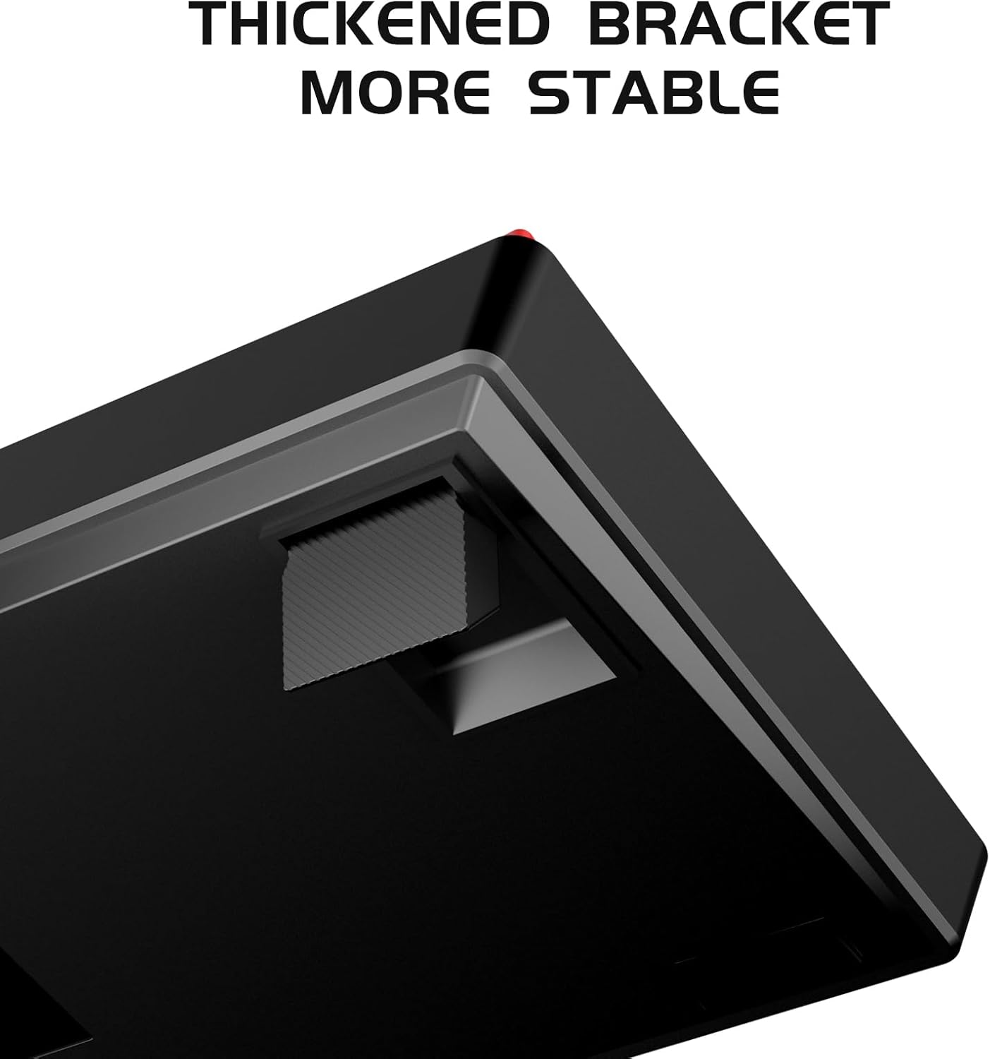 FFJ Portable 60% Mechanical Gaming Keyboard, Anti-ghostin, White LED Backlight, Compact 68 Keys Mini Wired Keyboard with Linear Red Switch for Windows Laptop PC Mac Gamer - Black - Image 9