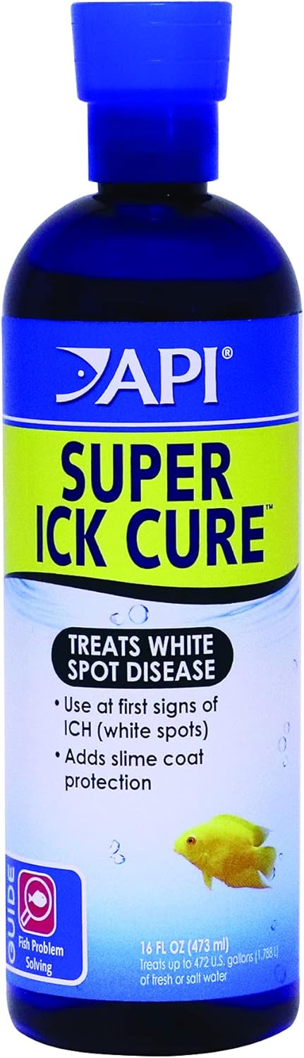 API Liquid Super ICK Cure Freshwater and Saltwater Fish Medication 16-Ounce Bottle - Image 2