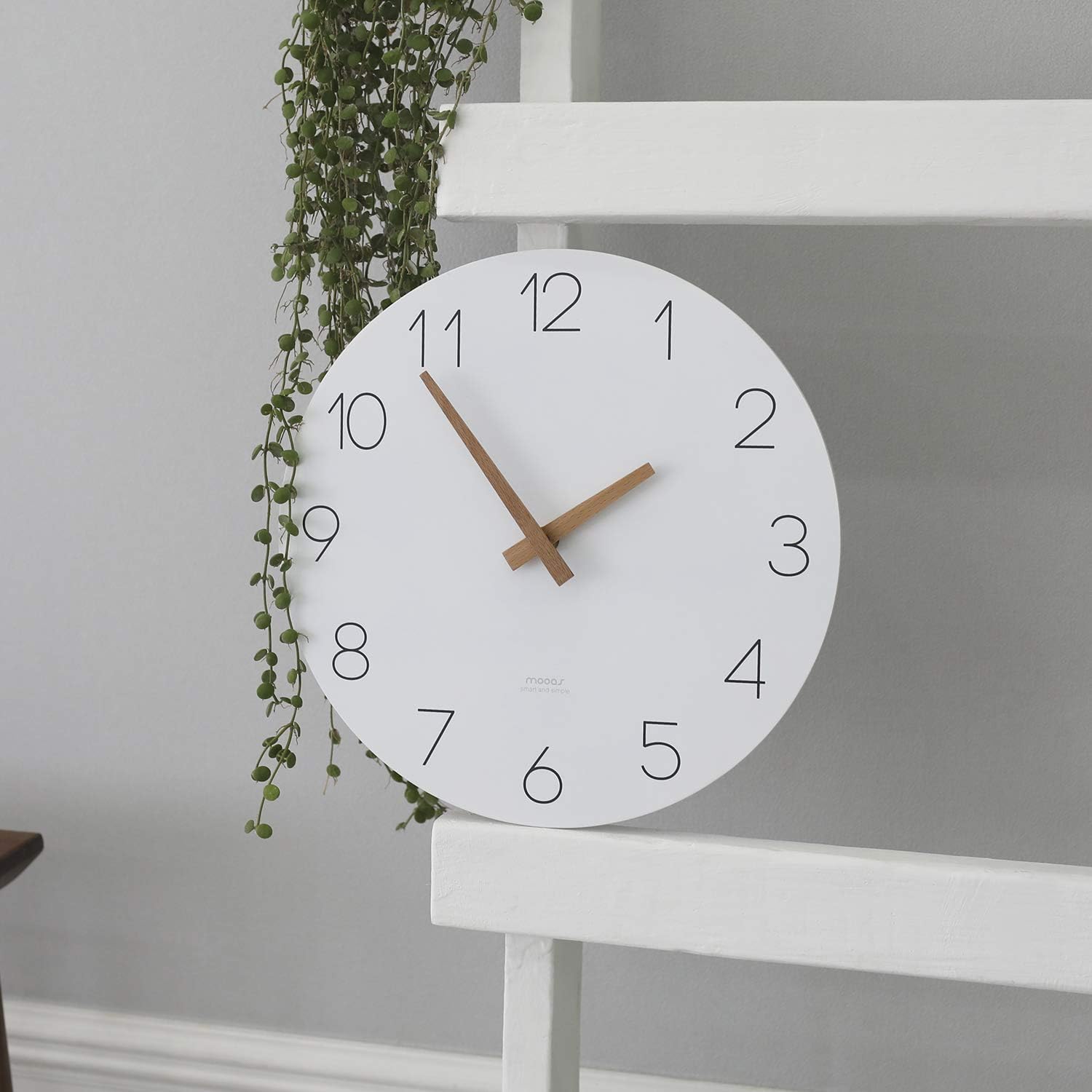 mooas Flatwood Wall Clock - Image 7
