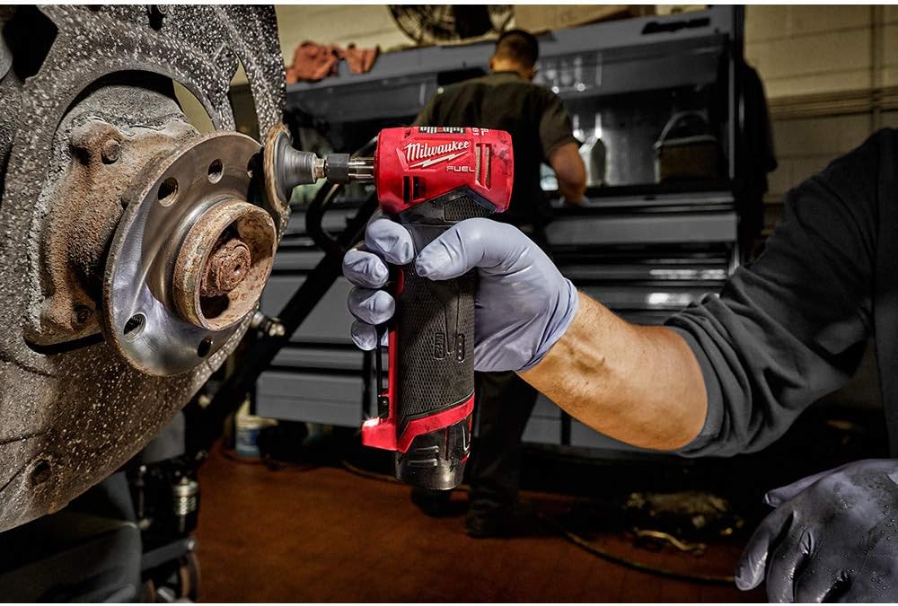 Milwaukee M12 FUEL 12V Lithium-Ion Brushless Cordless 1/4 in. Right Angle Die Grinder (Tool-Only) - Image 6