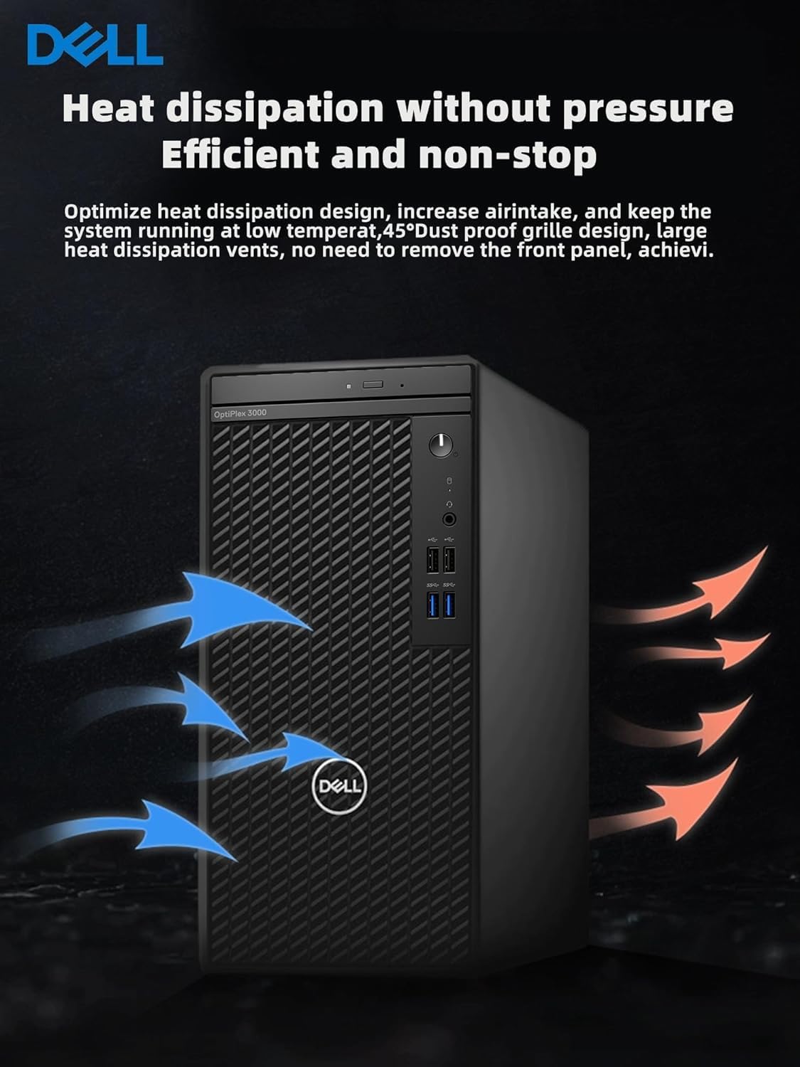 DELL Optiplex 3000 Tower Business Desktop Computer | 12th Gen Intel Core i5-12500 Processor | 32GB RAM | 1TB SSD | WiFi | DVD-RW | HDMI | Display Port(Support 4K) | Windows 11 Pro - Image 9