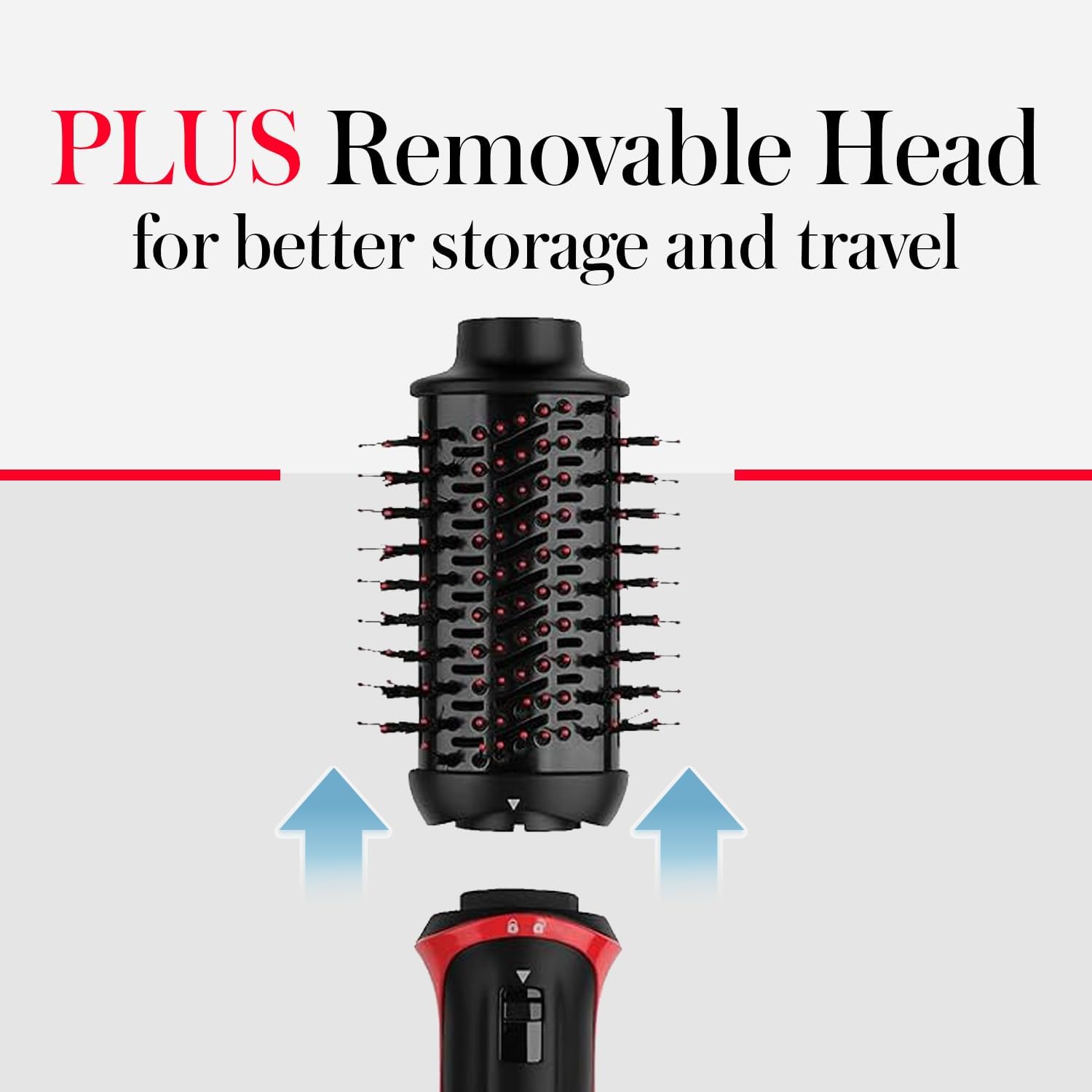 REVLON One-Step Volumizer Plus Hair Dryer and Styler, Enhanced Motor for Less Frizz, More Shine, and Reduced Heat Damage for Salon Style Round Brush for Blowout, Black (Amazon Exclusive) - Image 10