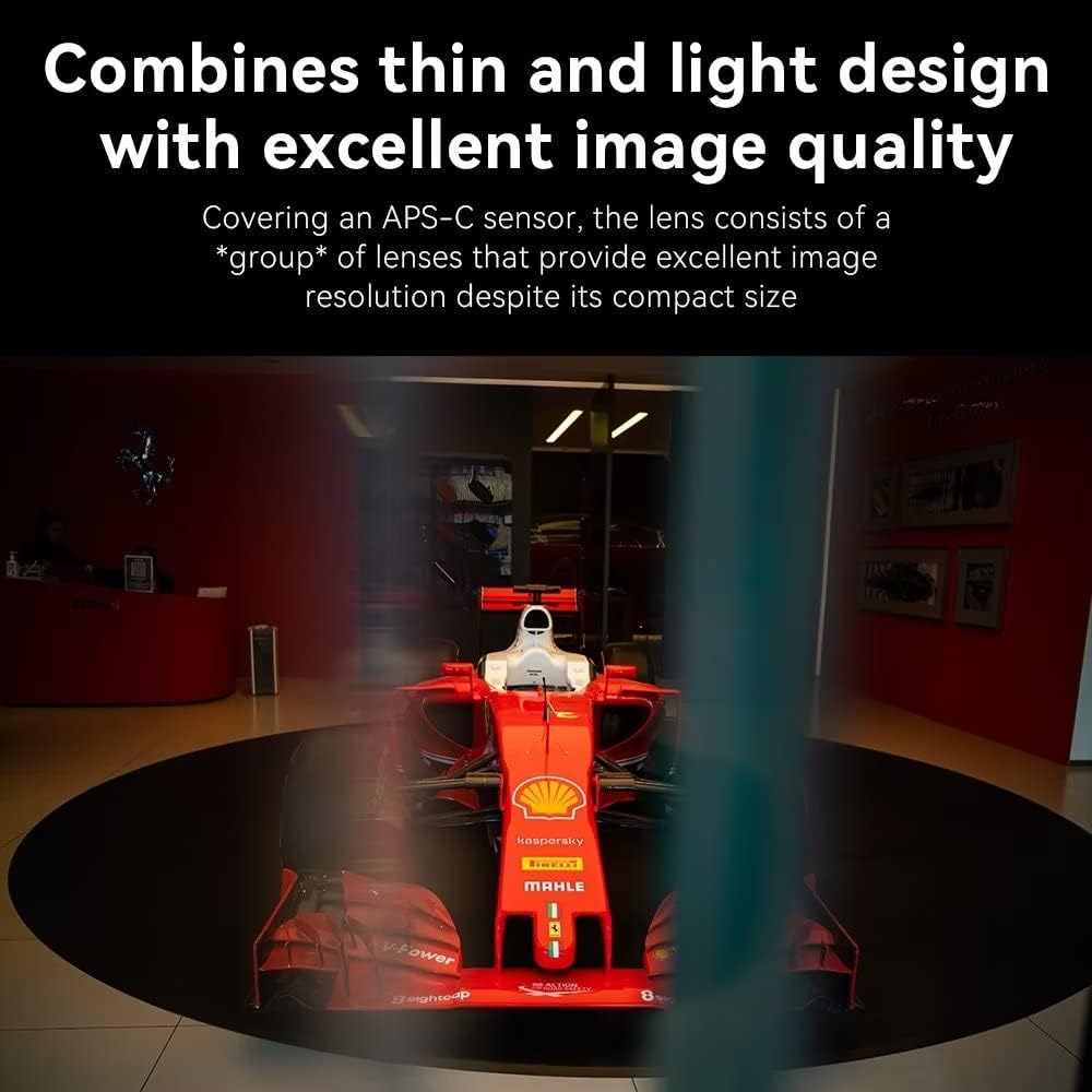 7artisans 18MM F6.3 Mark II UFO Camera Prime Lens Compatible with Sony E Mount,APS-C,Ultra-Thin Compact Mirrorless Cameras for FX/A/NEX Series for FS5,FS7,FS7M2,FS5M2K,A3000,A5000,NEX-3,NEX-3N - Image 8