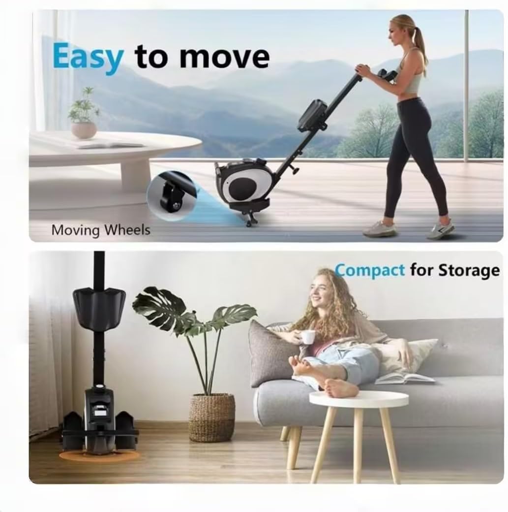 Rowing Machine for Home, Magnetic Rower Machine with Quiet Resistance, Foldable Rower for Home Use, Burn Fat & Sculpt Muscles - Image 8