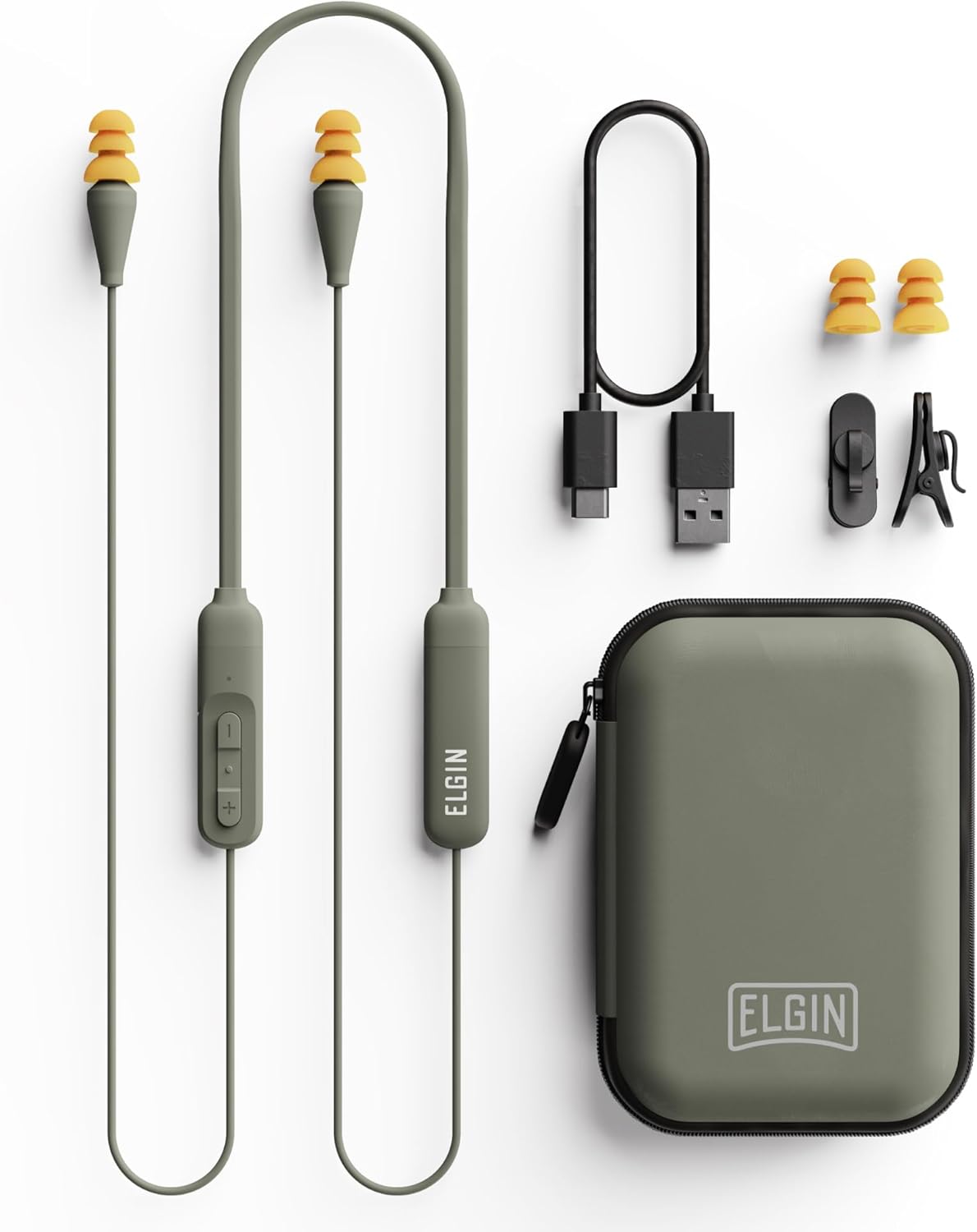 Elgin Discord Bluetooth Earplug Earbuds, OSHA Compliant Noise-Isolating Safety Wireless Headphones, All-Weather Earphones for Industrial Work, and High-Noise Environments - Image 2