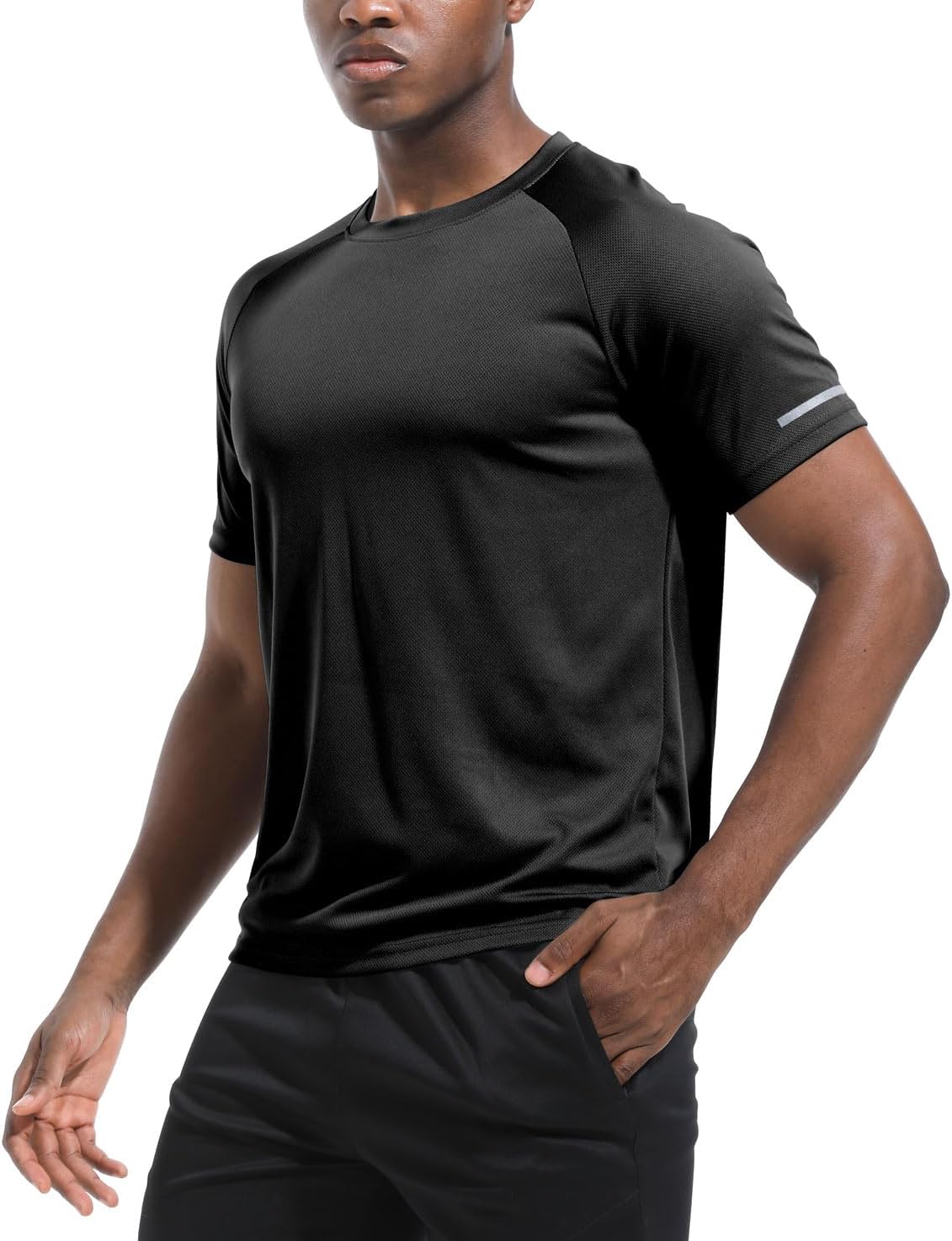 Boyzn 1 or 3 Pack Men's Workout Running Shirts, Dry Fit Moisture Wicking T-Shirts, Sports Gym Athletic Short Sleeve Shirts - Image 3