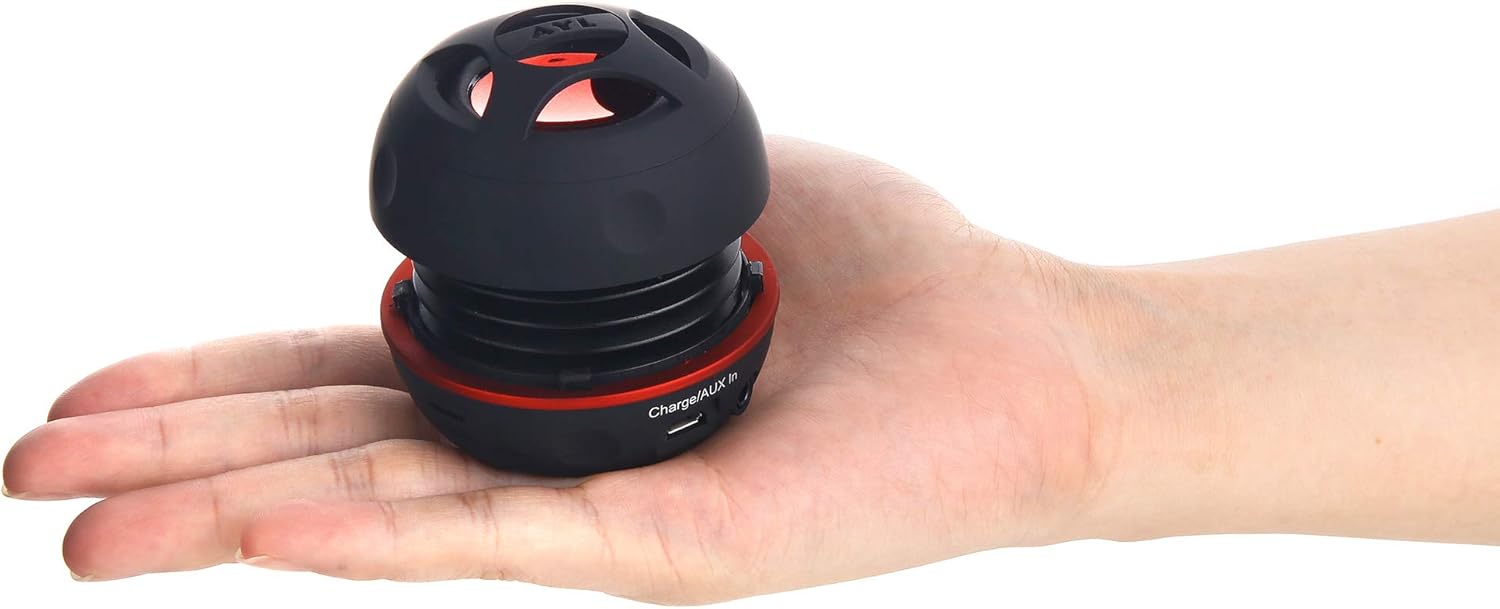 AYL Mini Speaker System, Portable Plug-in Speaker with 3.5mm Aux Input, External Audio for Laptop Computer, MP3 Player, iPhone, iPad, Cell Phone (Black) - Image 3
