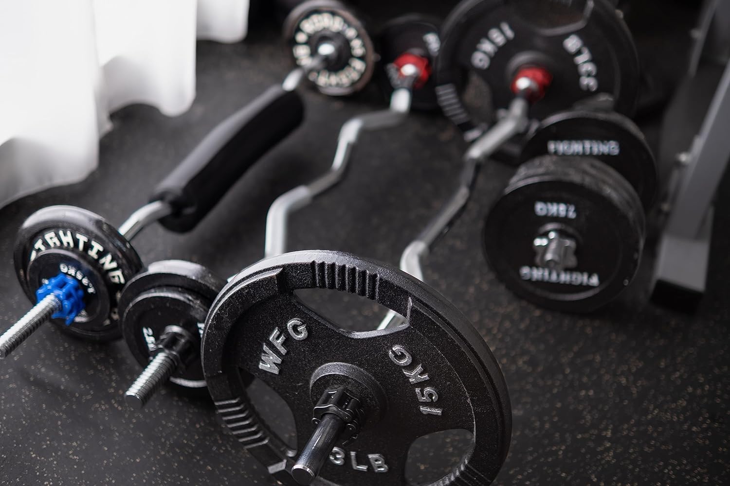 Barbell Clamps 1 inch, Exercise Collars 1"(25mm) Quick Release Pair of Locking Collar Clips for Workout Weightlifting Fitness Training (Orange) - Image 6