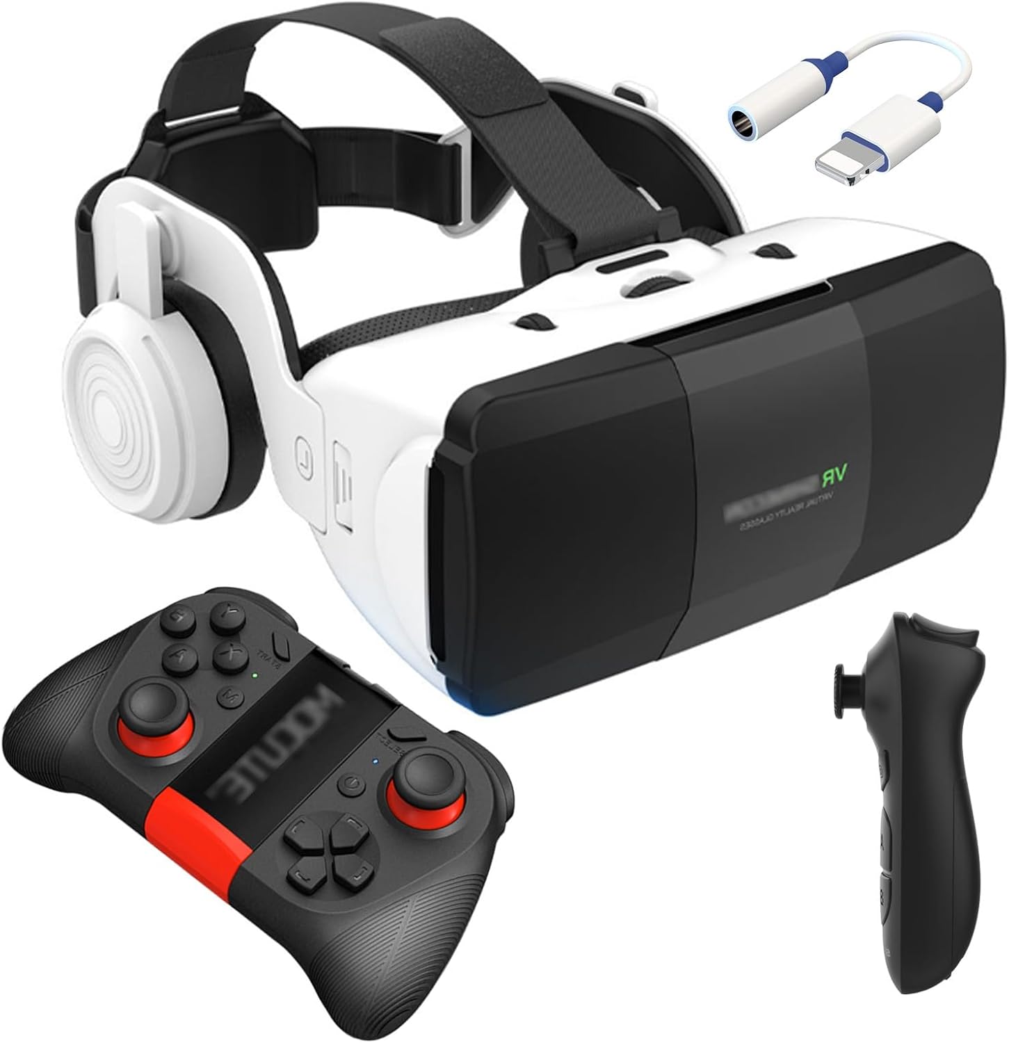 Virtual Reality Headsets to Play Games/Movies for Adults/Kids, 3D VR Glasses Compatible iOS and Android Smartphones 4.7-7.8in, 2023 New vr Headset Set with Gamepad and Controller, New Year Gifts 2024 - Image 2