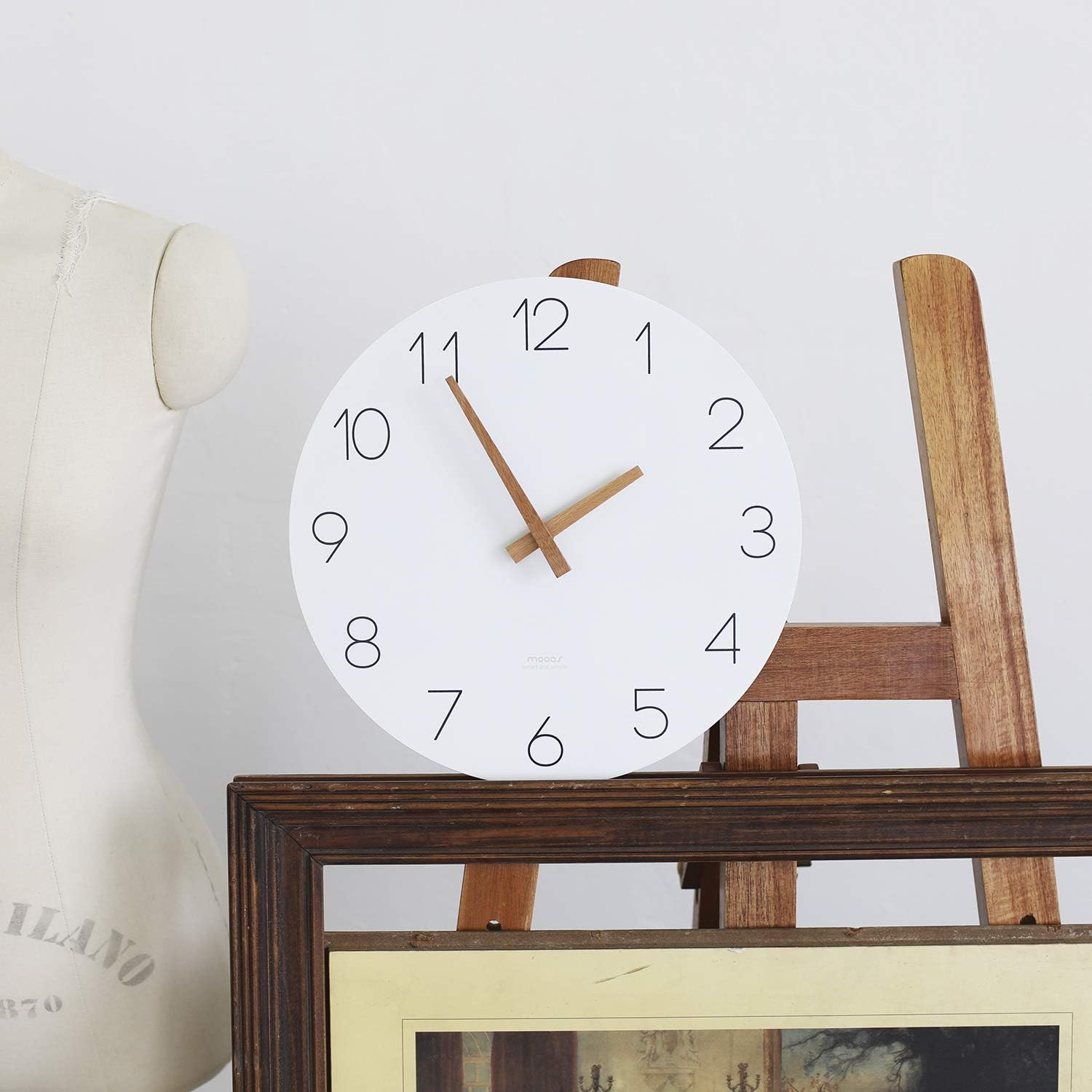 mooas Flatwood Wall Clock - Image 10