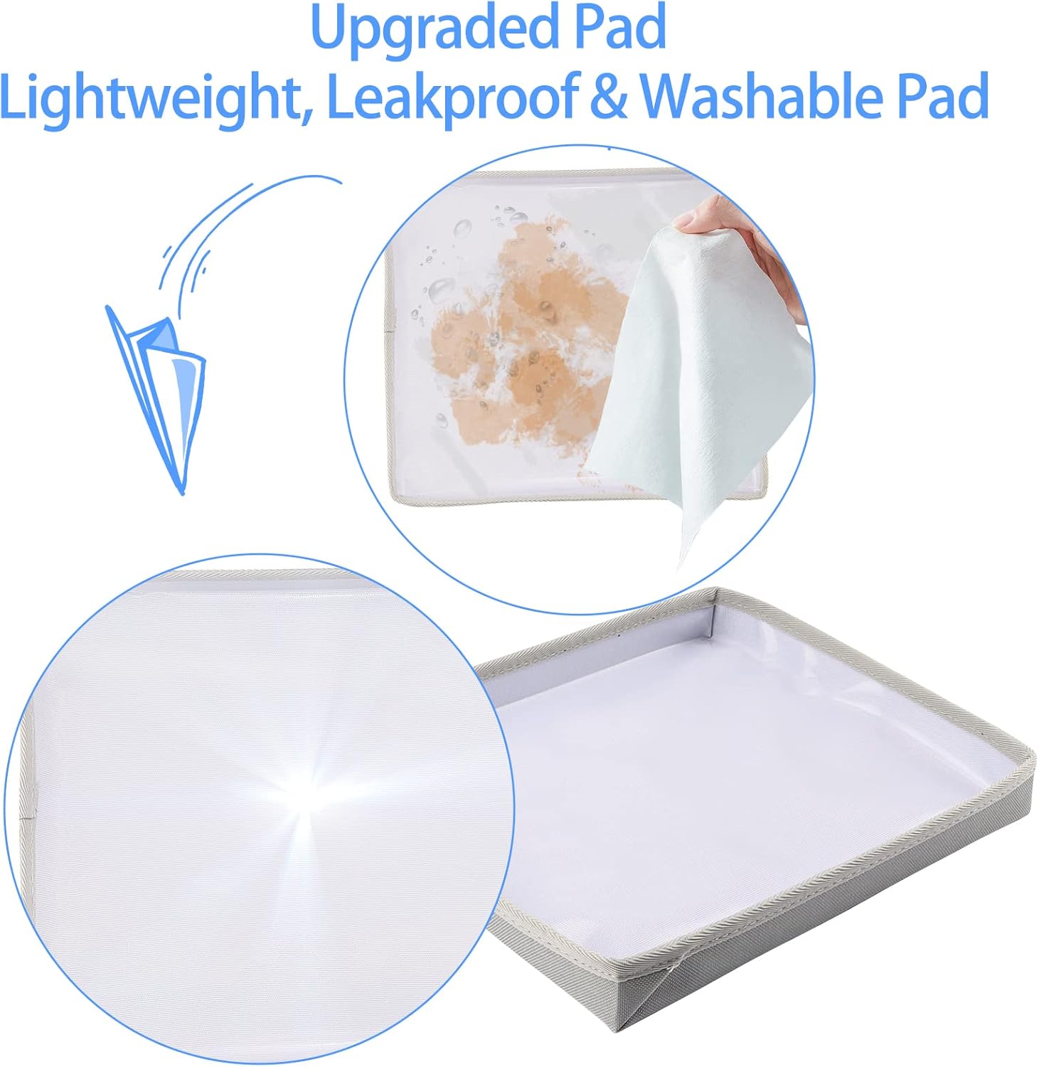 Texsens Bird Carrier Backpack - Pet Travel Cage with Upgraded Tray and Standing Perches, Breathable & Portable, for Small Birds, Green Cheek, Cockatiel, Parrot (Grey) - Image 7