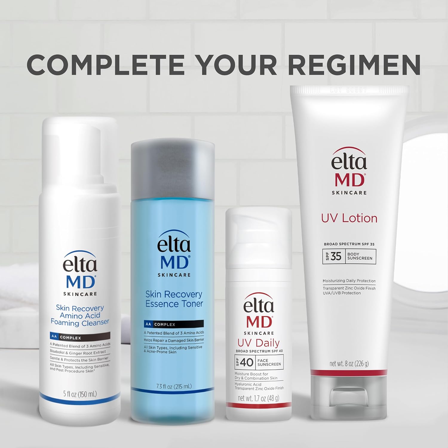 EltaMD UV Daily SPF 40 Face Sunscreen Moisturizer with Zinc Oxide, Daily Face Moisturizer with SPF, Sunscreen, 1.7 oz Pump - Image 9