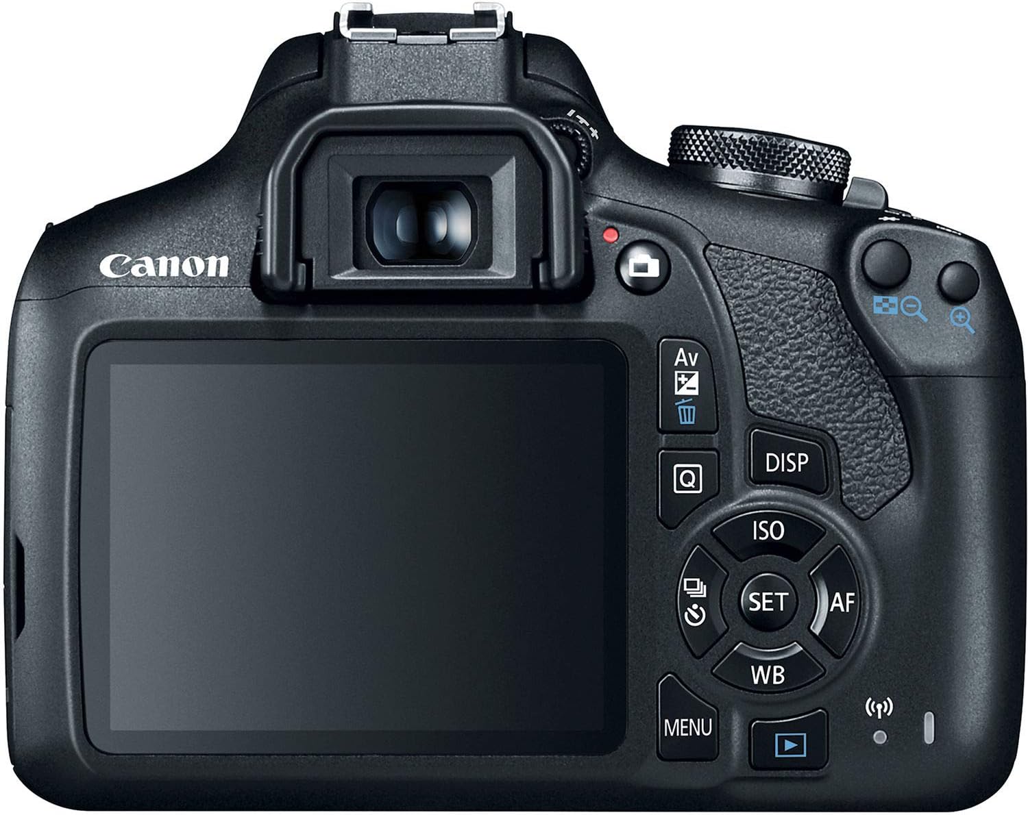 Canon EOS Rebel T7 DSLR Camera|2 Lens Kit with EF18-55mm + EF 75-300mm Lens, Black - Image 3