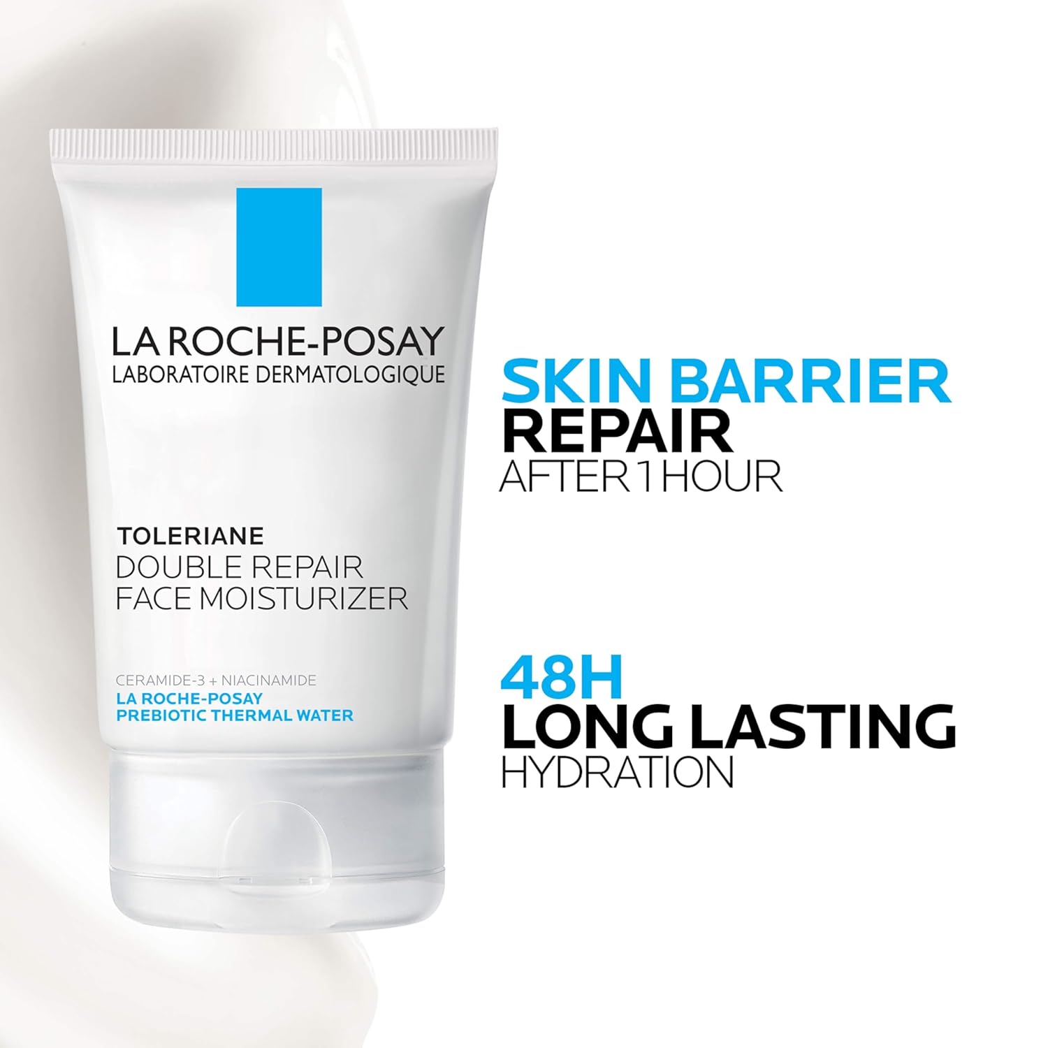 La Roche-Posay Toleriane Double Repair Face Moisturizer, Daily Moisturizer Face Cream with Ceramide and Niacinamide for All Skin Types, Oil Free, Fragrance Free - Image 5