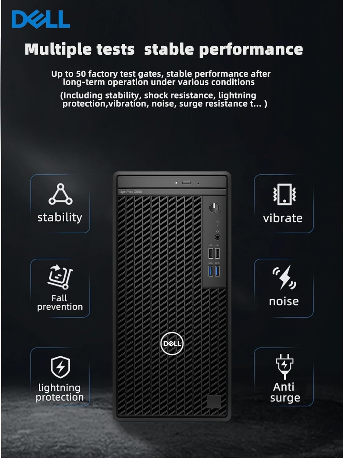 DELL Optiplex 3000 Tower Business Desktop Computer | 12th Gen Intel Core i5-12500 Processor | 32GB RAM | 1TB SSD | WiFi | DVD-RW | HDMI | Display Port(Support 4K) | Windows 11 Pro - Image 8
