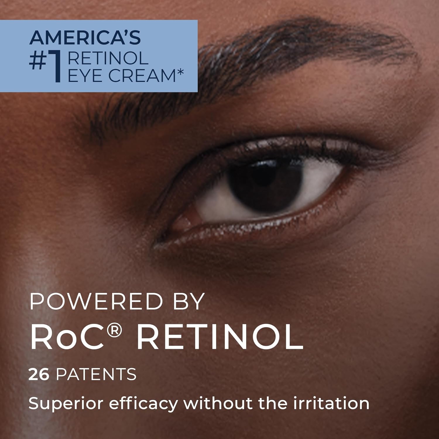 RoC Retinol Correxion Under Eye Cream for Dark Circles & Puffiness, Daily Wrinkle Cream, Anti Aging Line Smoothing Skin Care Treatment for Women and Men, 0.5 oz (Packaging May Vary) - Image 4