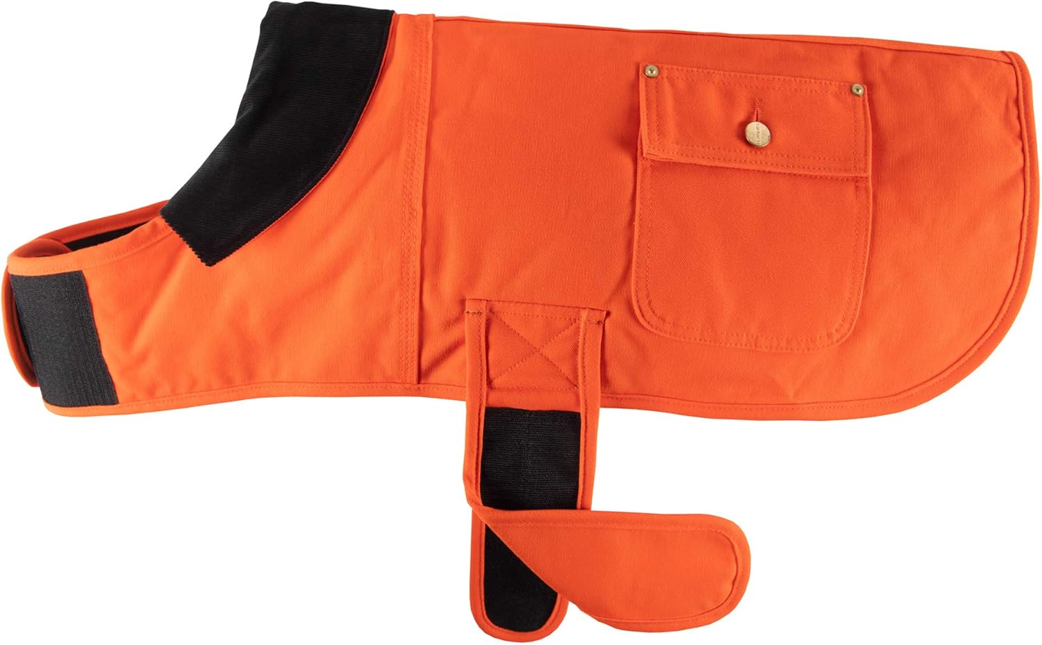 Carhartt Firm Duck Insulated Dog Chore Coat Hunter Orange/Brass - Image 3