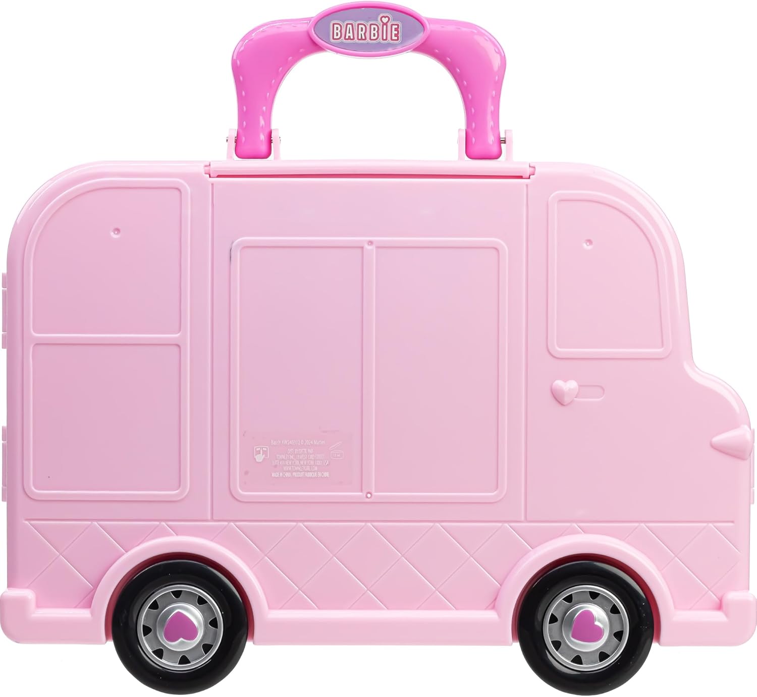 Barbie Car Makeup Kit for Girls, Real Washable Toy Makeup Set, Barbie Gift, Play Makeup and Pretend Play Toys, Perfect for Birthdays, Parties, Sleepovers & Makeovers, Ages 6 and up, by Townley Girl - Image 9