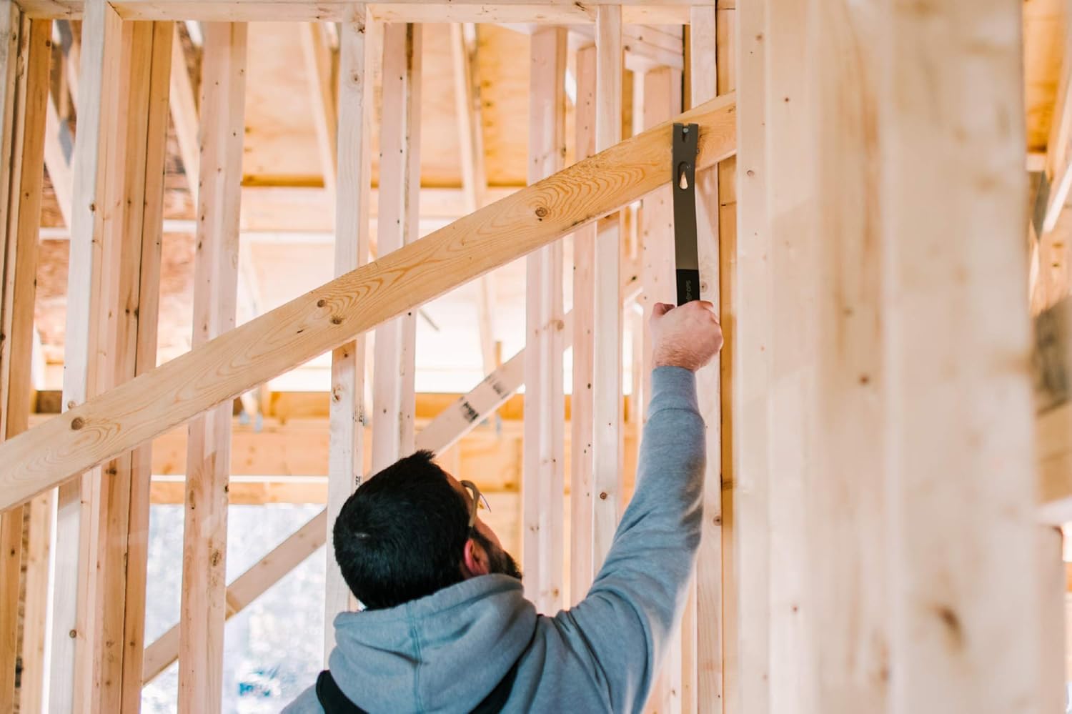 Spec Ops Tools 15" Flat Pry Bar Crowbar, Curved Rocker Head, Teardrop Nail Puller, High-Carbon Steel - Image 7