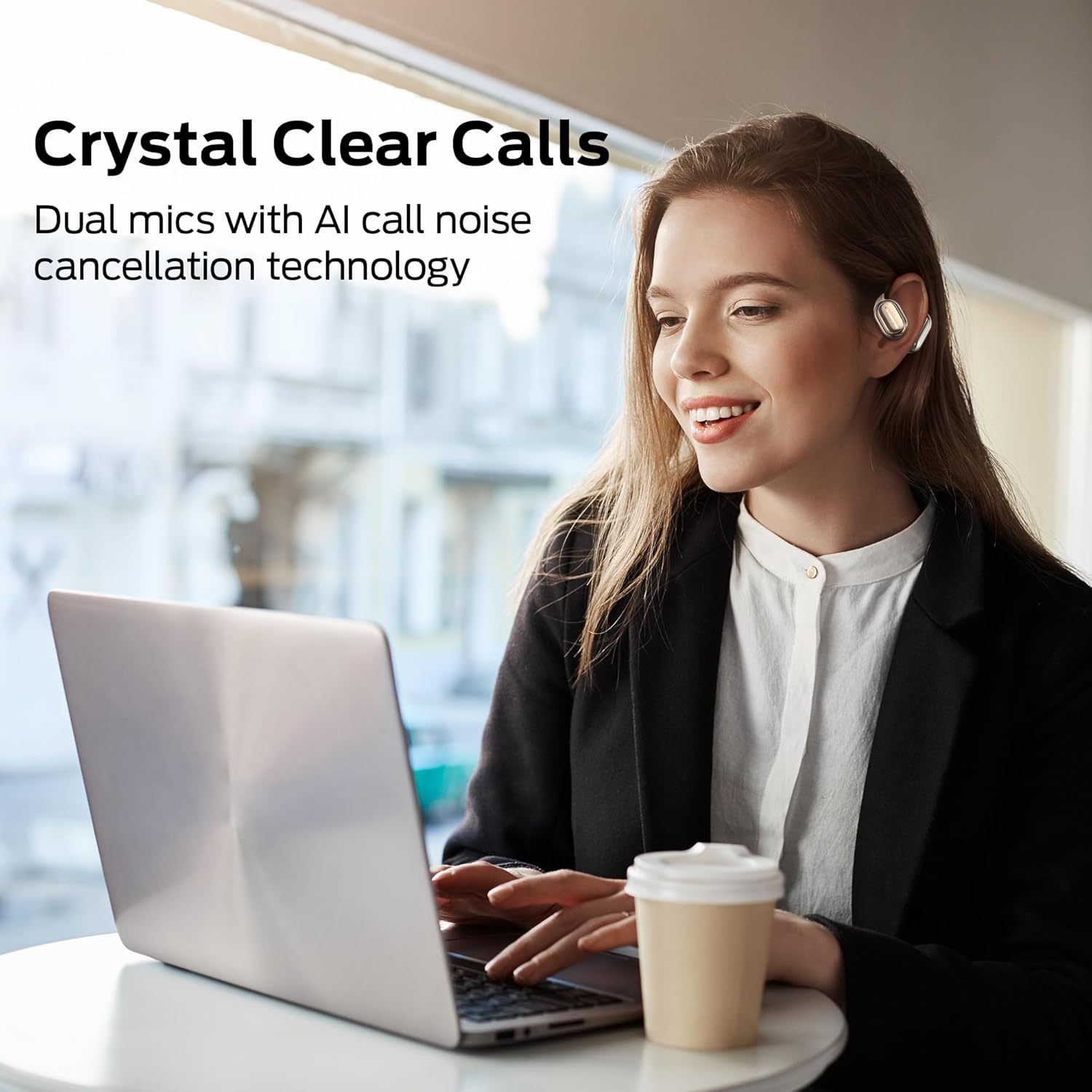 Monster Open Free AC100 Open Ear Bluetooth 5.3 Headphones, Wireless Earbuds with Earhooks, Immersive Stereo Sound by 16mm Large Driver, Clear Calls, 30H Playtime, Waterproof Sport Earbuds for Running - Image 5