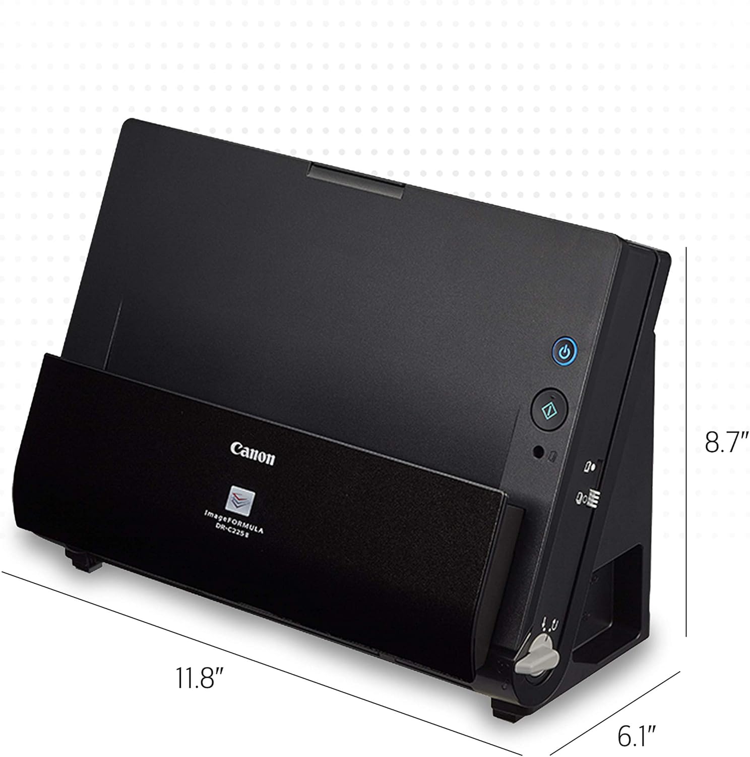 Canon ImageFORMULA DR-C225 II Office Document Scanner, Black - 3258C002 - Image 3