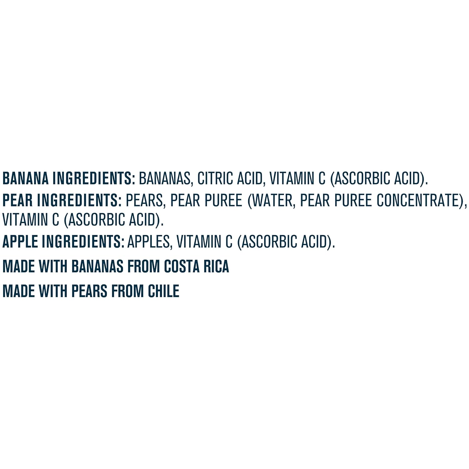 Gerber My 1st Fruits Starter Kit, Banana, Pear & Apple Puree, 2 Ounce Tubs, 2-Pack (Set of 6) - Image 8