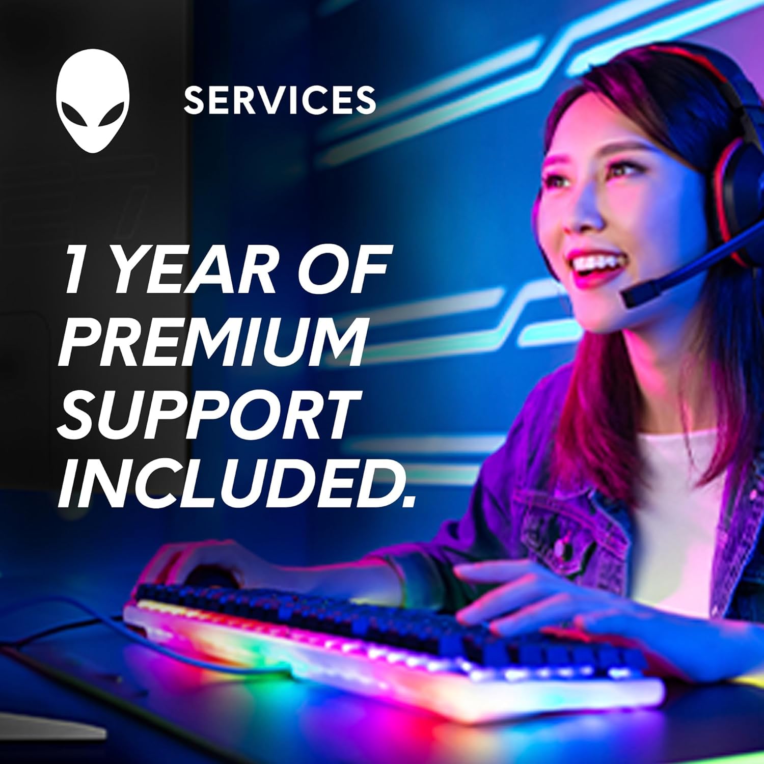 Alienware Aurora R16 Gaming Desktop - Intel Core i7-14700F Processor, 16GB DDR5 RAM, 512GB SSD + 1TB HDD, NVIDIA GeForce RTX 4060 8GB GDDR6, Windows 11 Home, Onsite Service - Black - Image 7